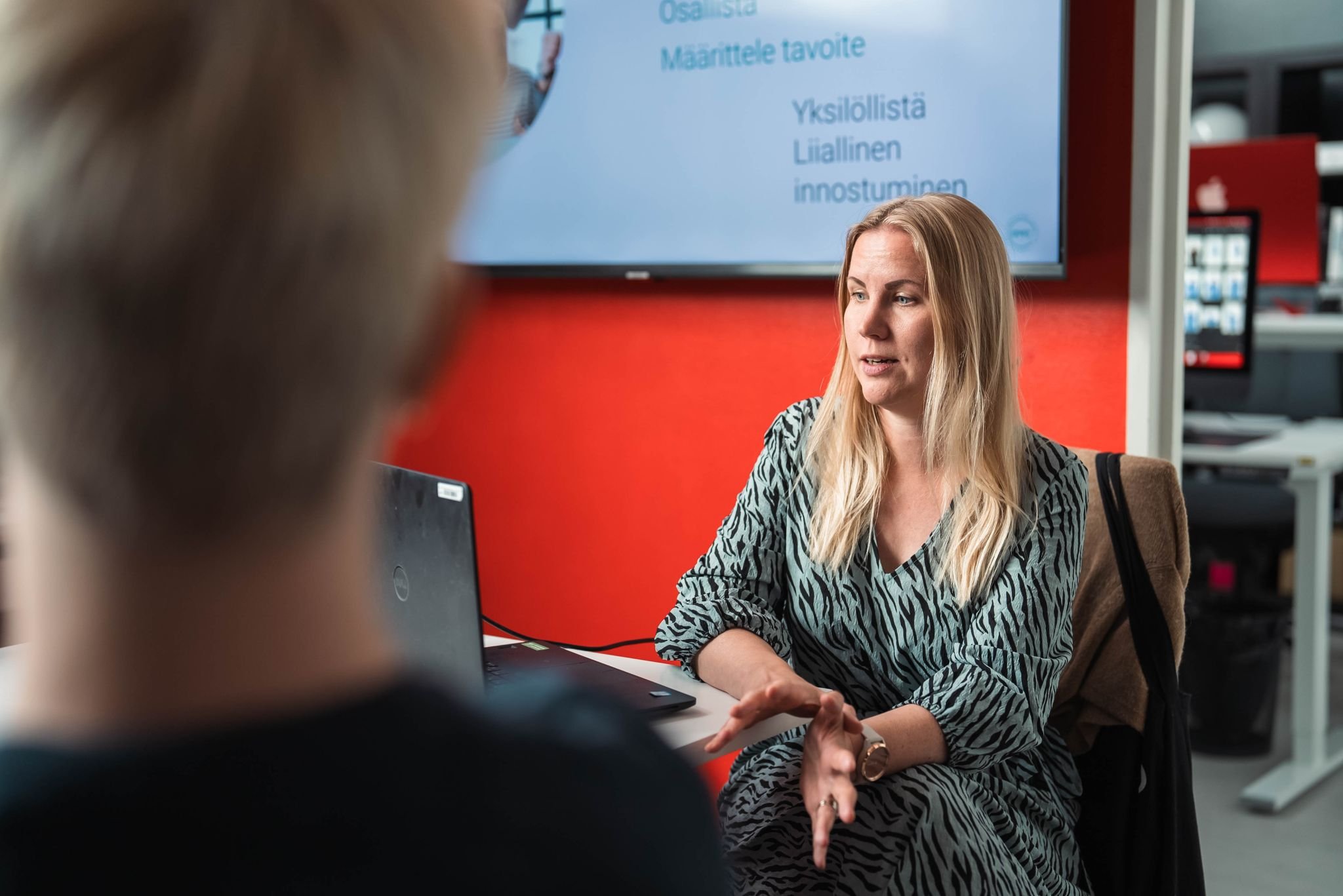 Evec Katja Mattila yksilövalmennuksessa