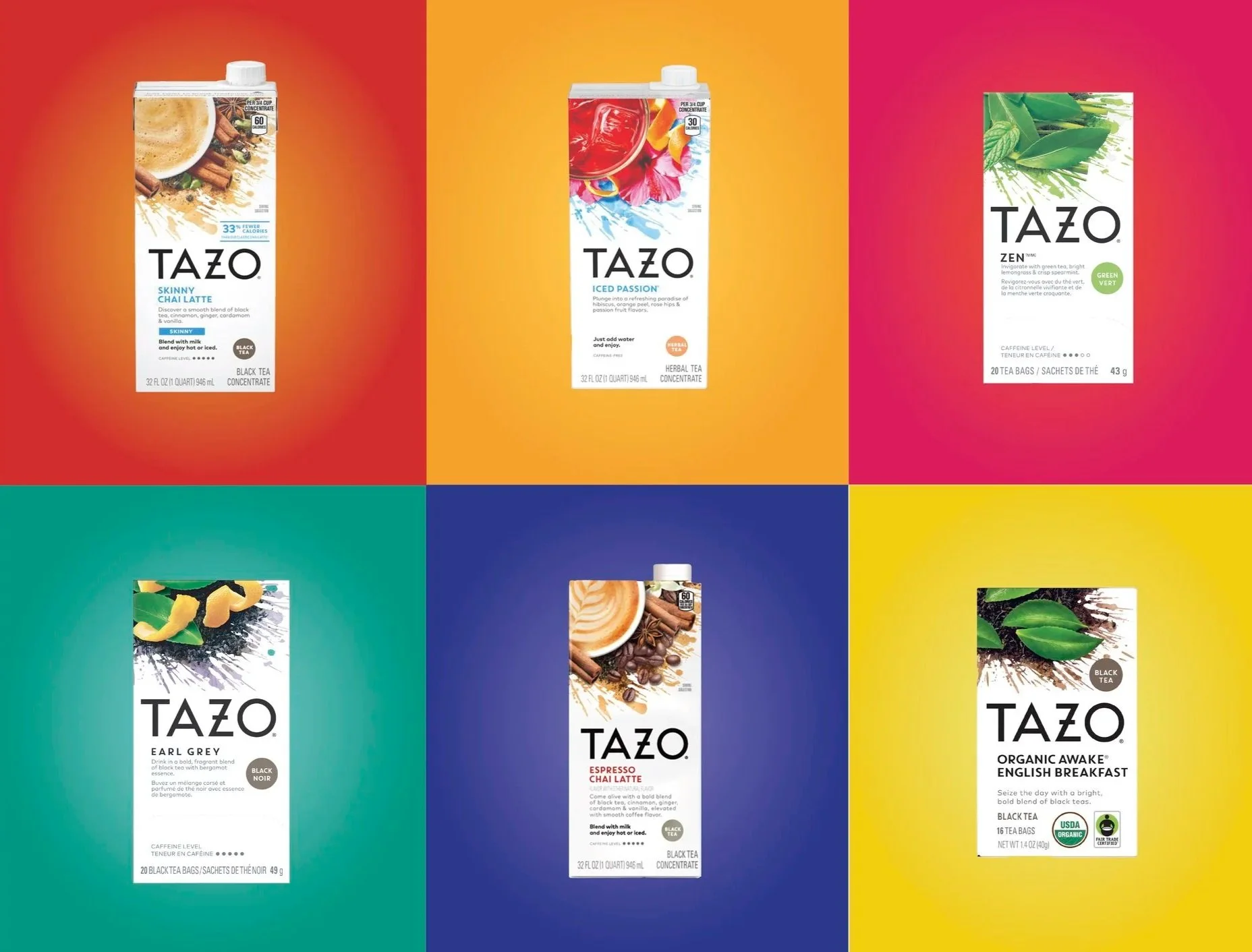 TAZO teas