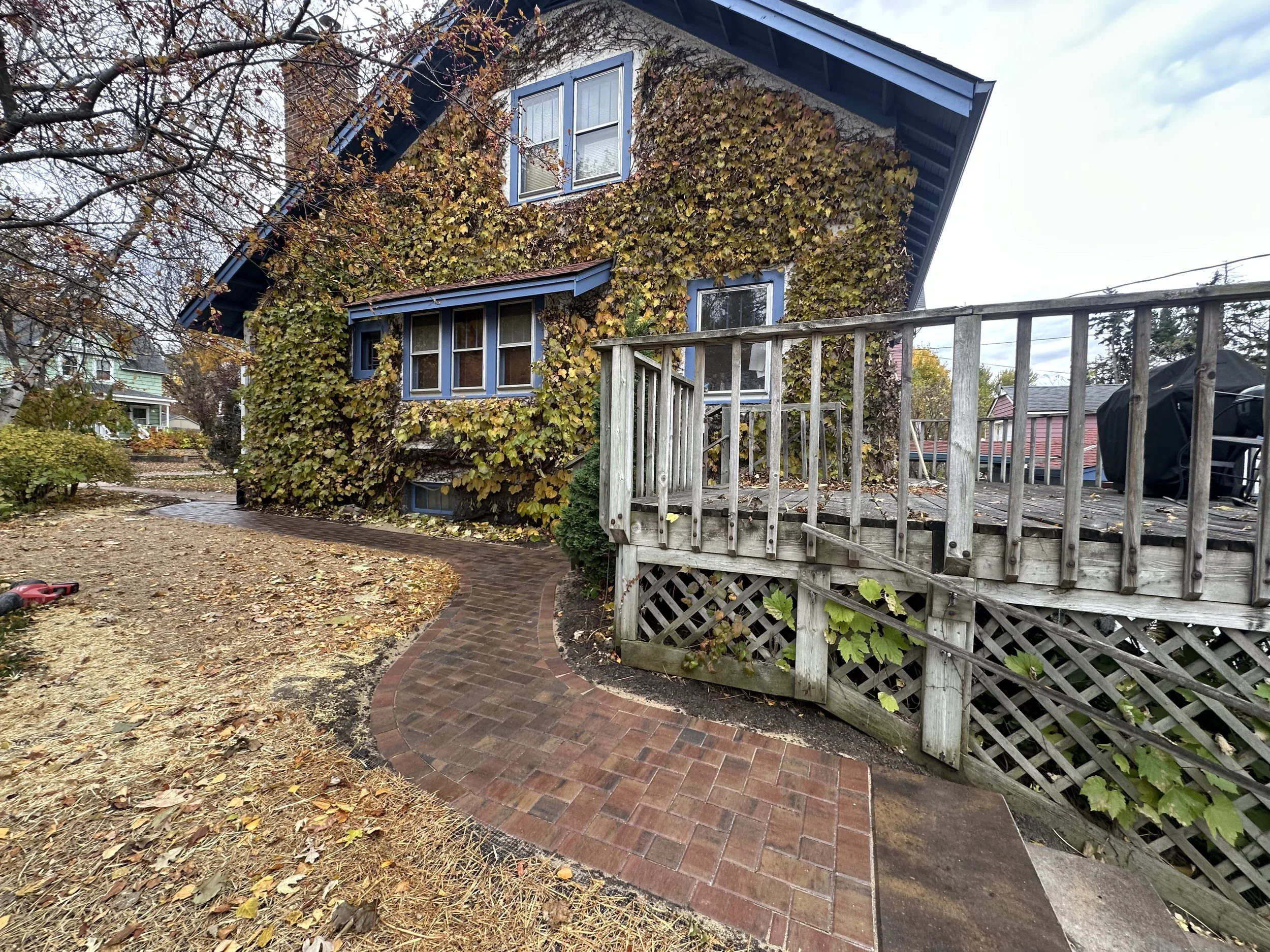 Completed RCP Holland Antique Copper paver walkway — Como Park, Saint Paul MN — Heritage Outdoors 2025