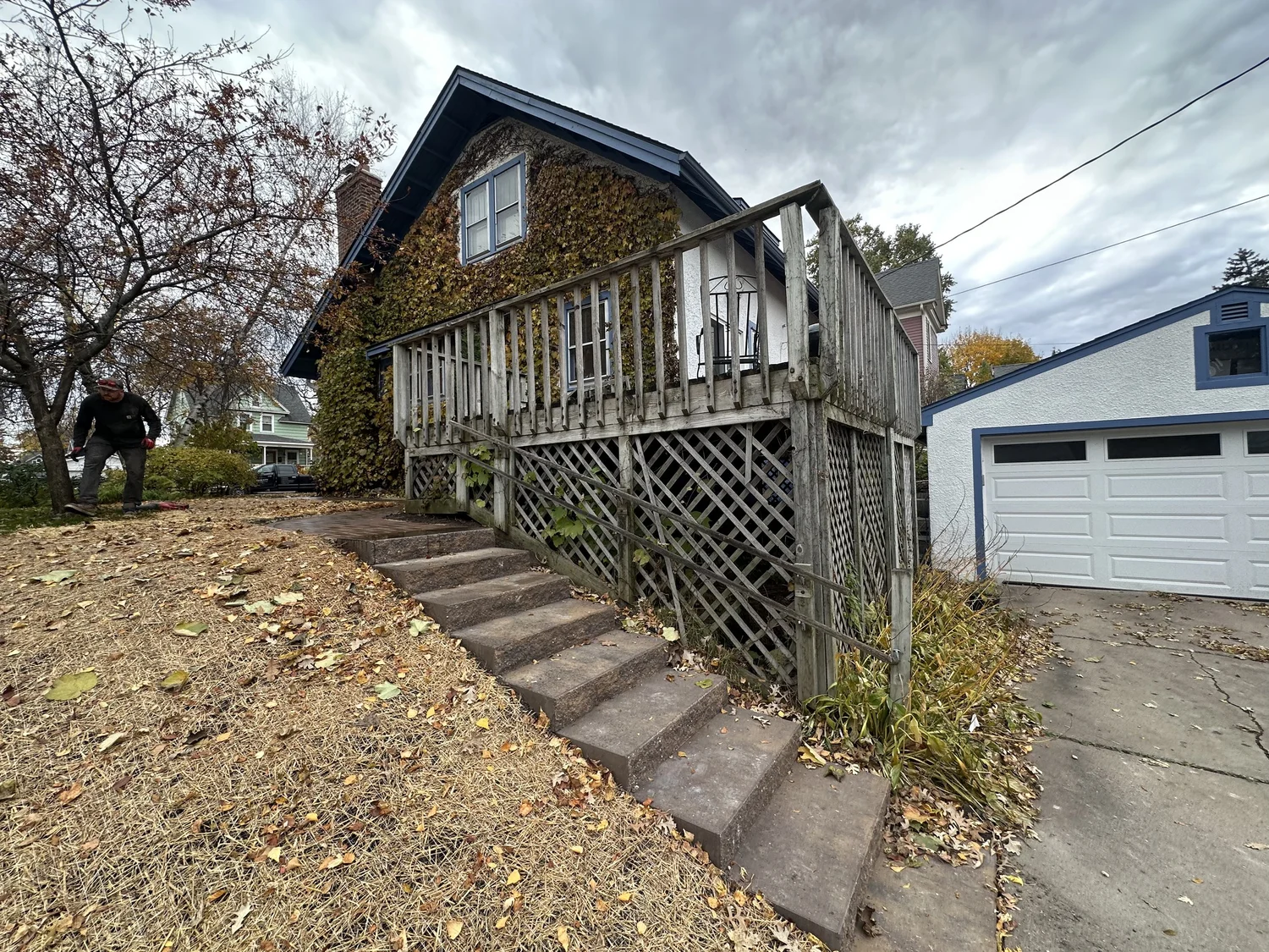 Completed paver walkway and steps front view — Como Park Saint Paul — Heritage Outdoors 2025