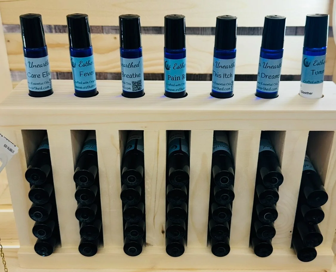 Holistic Healing Crystal-Infused Essential Oil Blend Collection