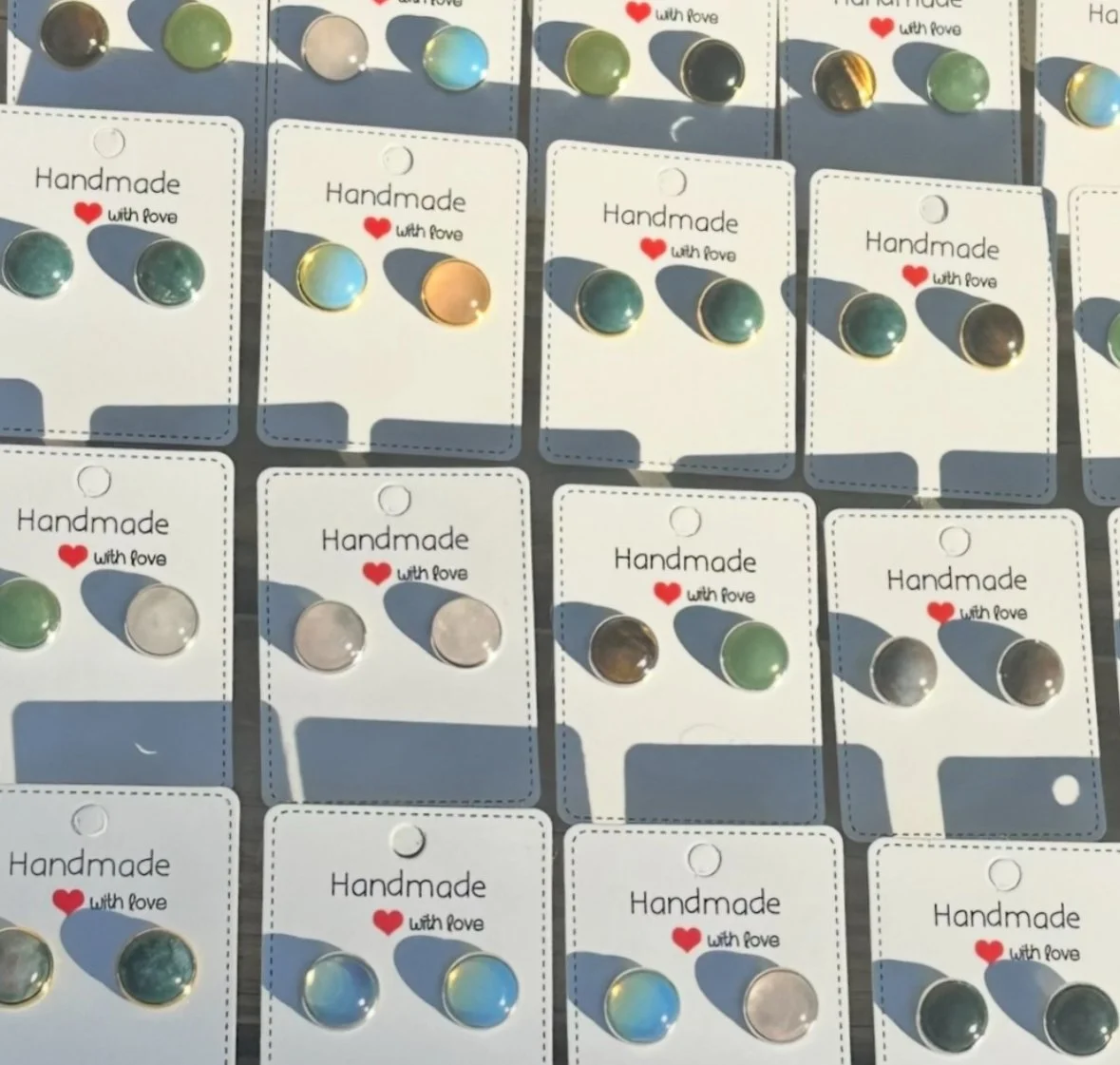 Handmade Crystal Earrings