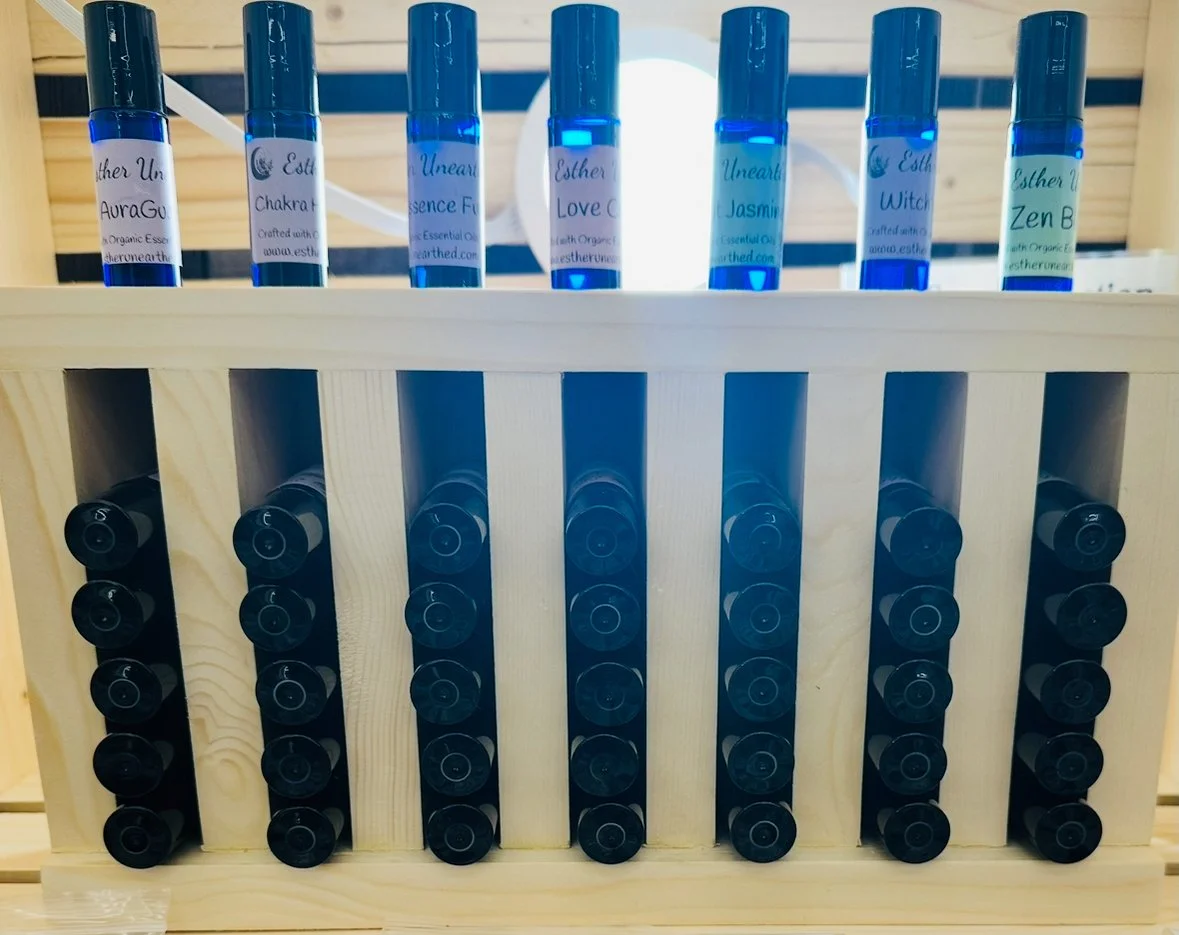 Mystic Gems Collection - Crystal-Infused Essential Oils