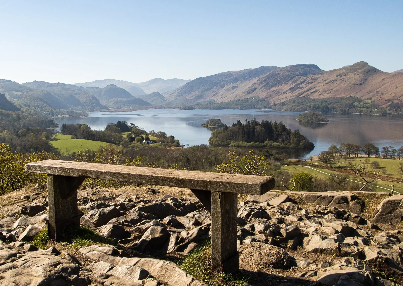 Bench With A View - Mary Edmunds Otter