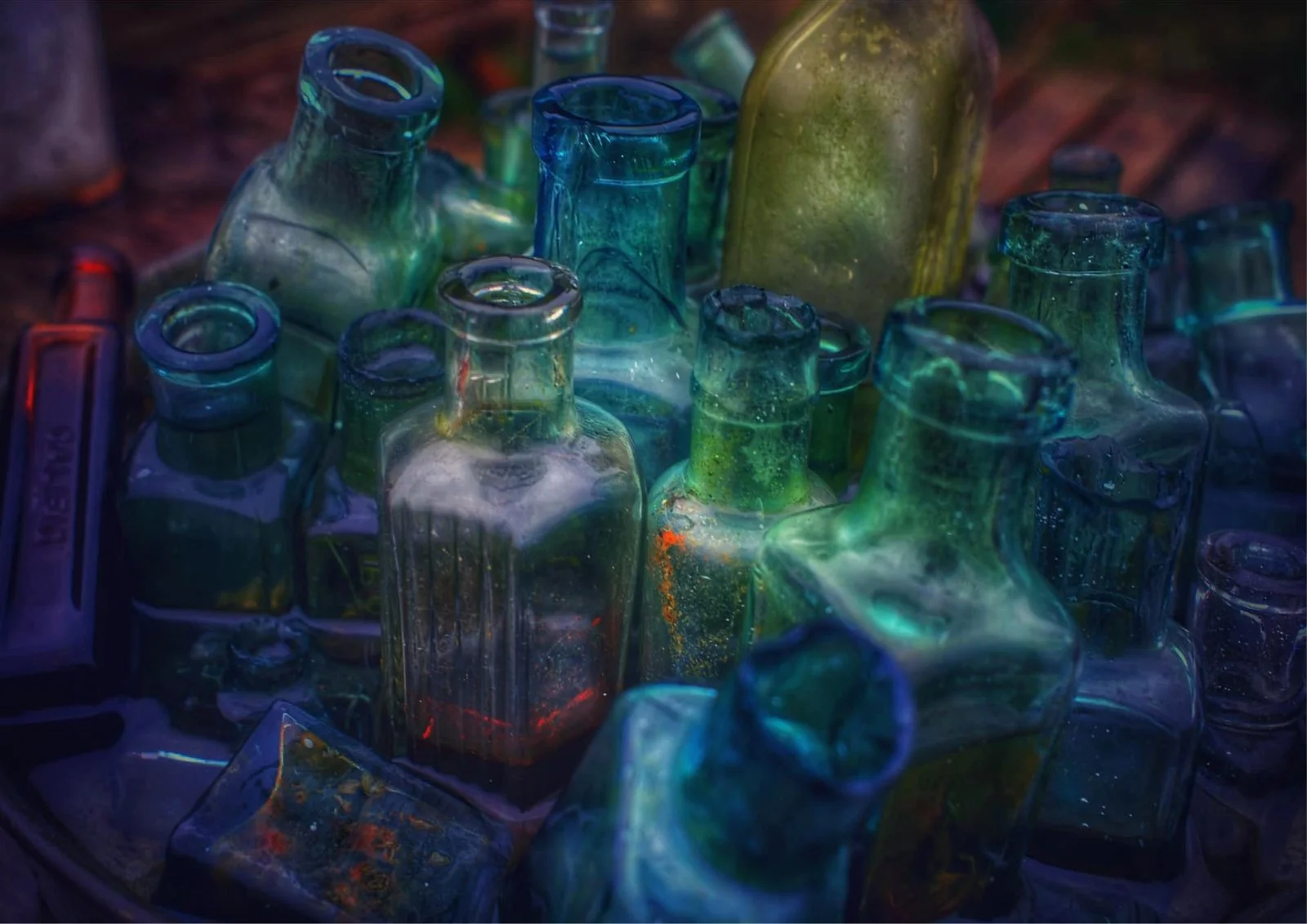 Vintage Bottle - Rob Green