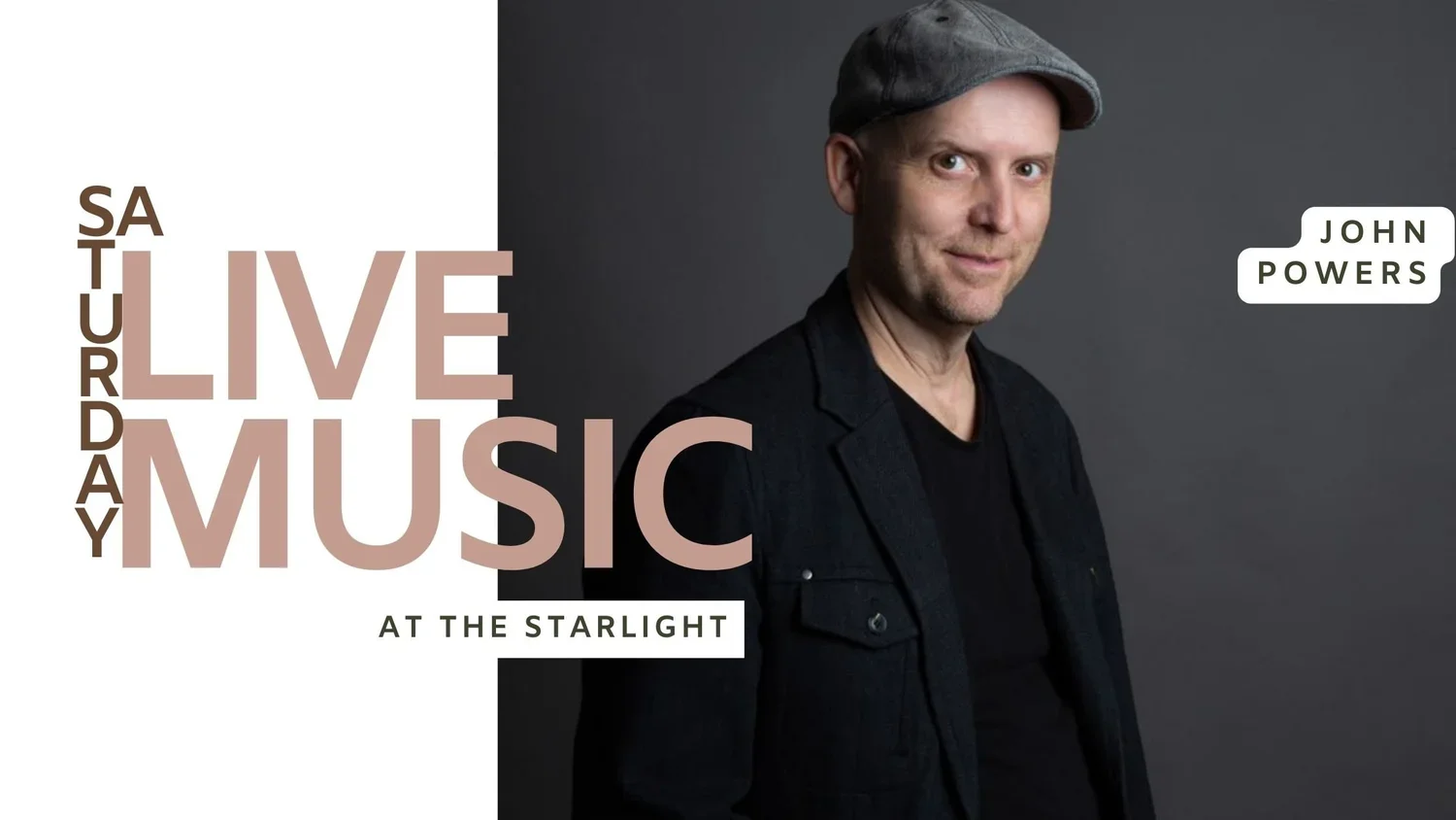 Live Music Saturdays w John Powers