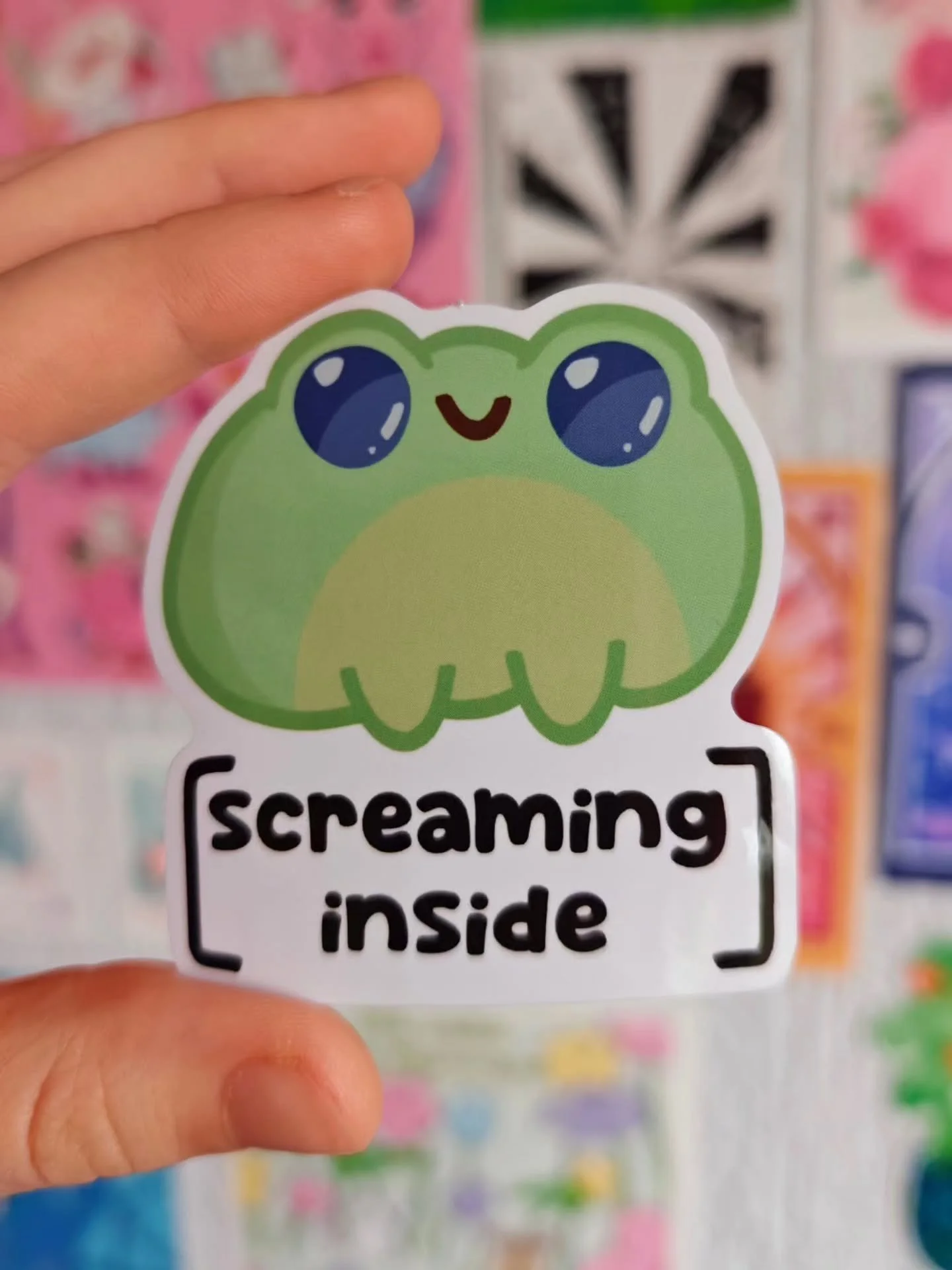 @ yourself I'm slide 2
Stickers will be in the shop on August 24th
.
.
.
.
#cuteart #cuteillustration #cutestickers #stickerart #stickers #stickerdesign #illustration #procreate #vinylstickers #frog #froglover #frogart #dutchartist #queerartist #conv
