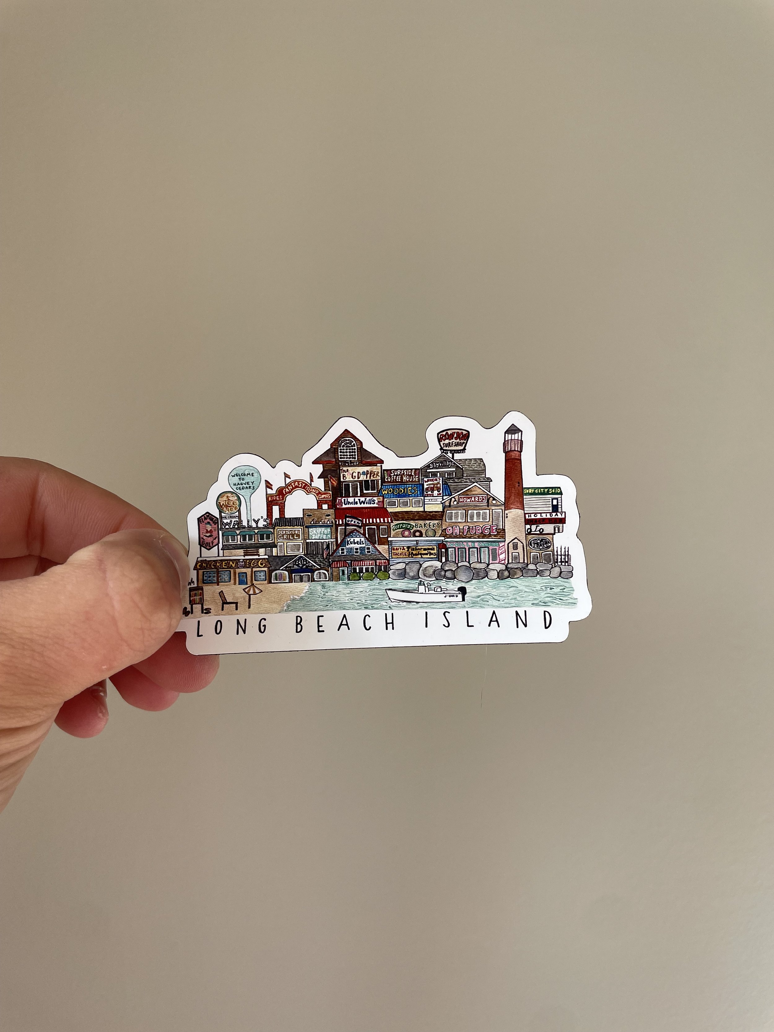 Long Beach Island Magnet