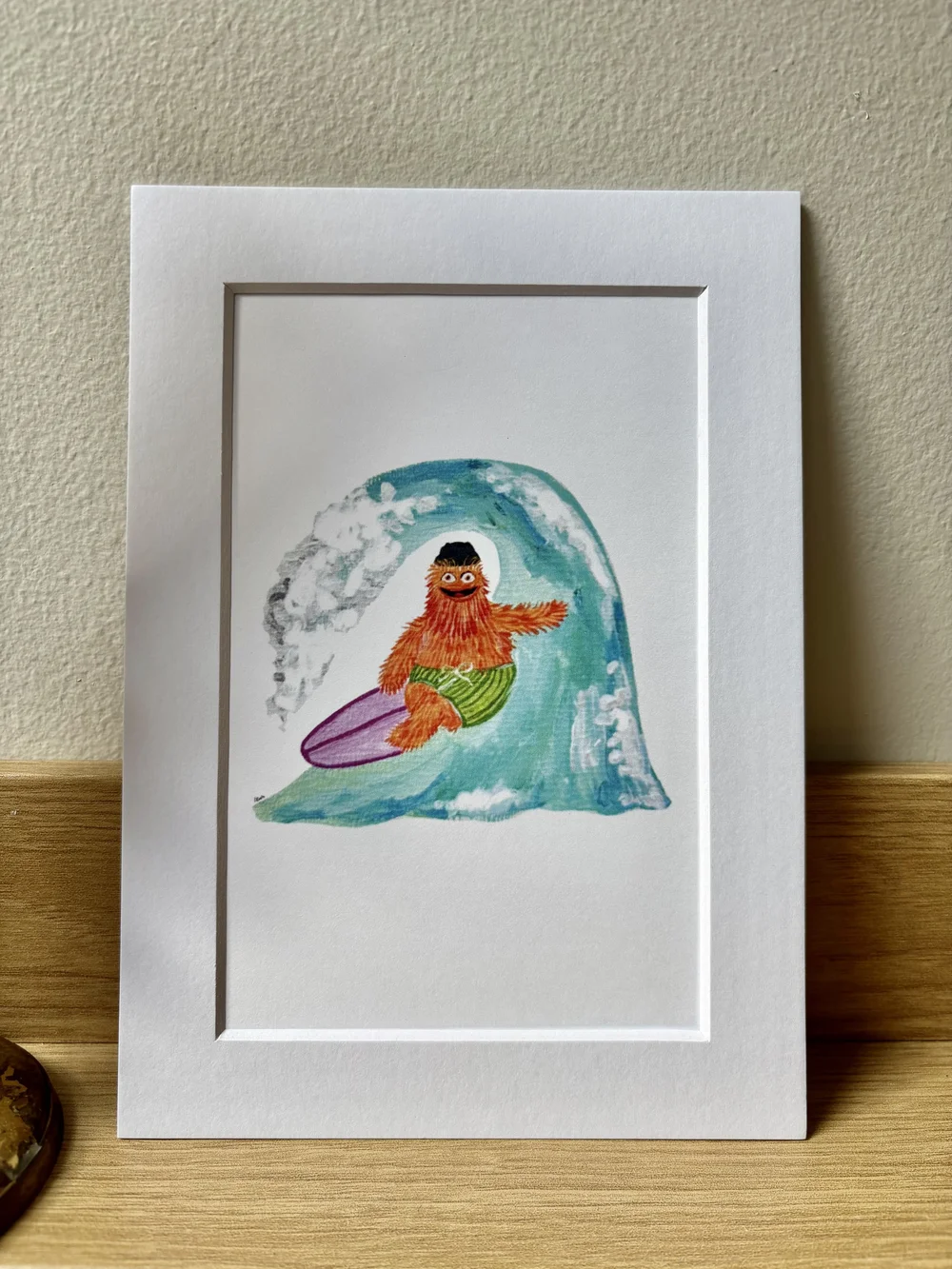 Gritty Surfing 5x7 Print — Candace's Canvasses