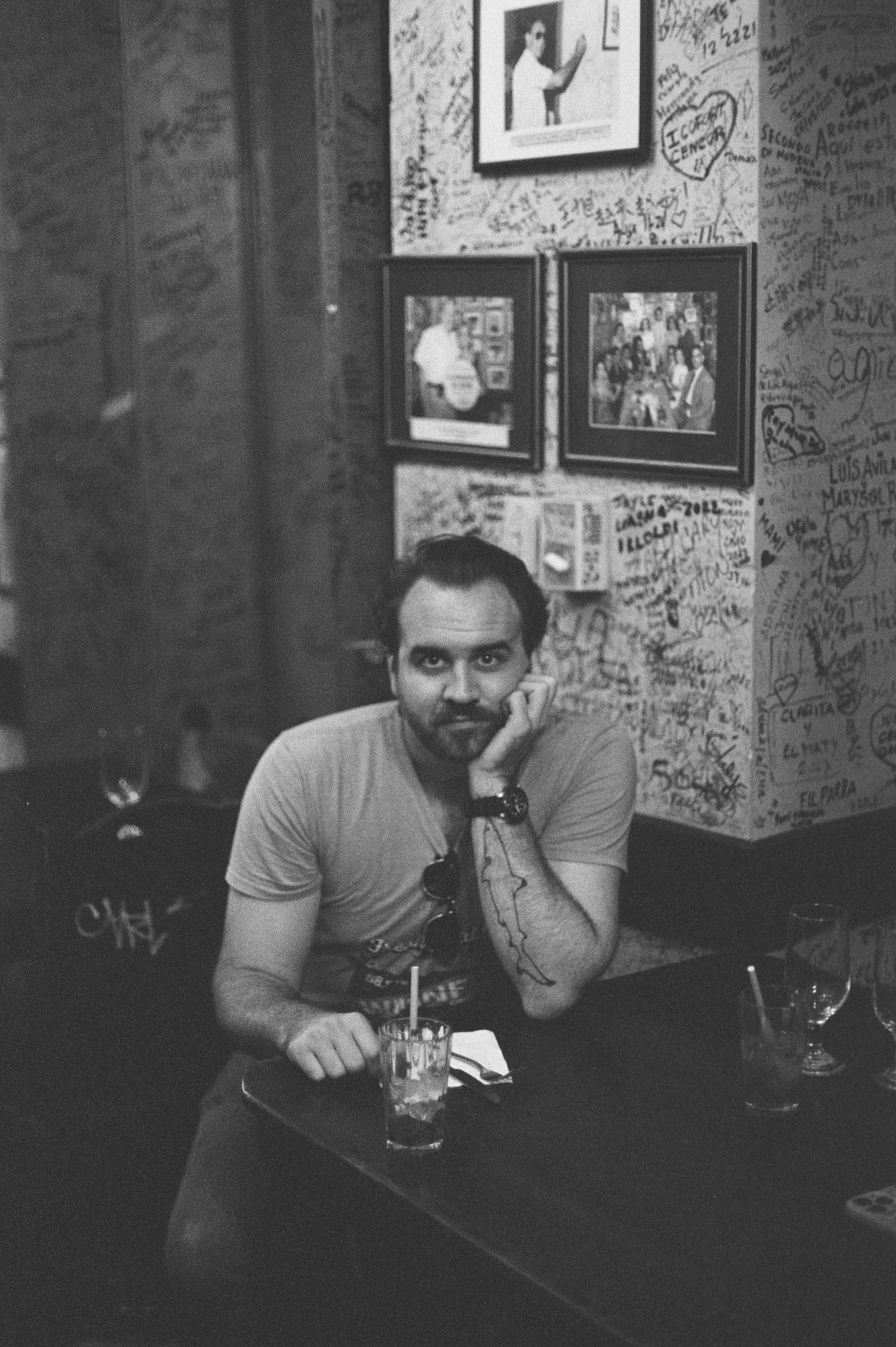 Ash Dudney, owner of 'Til Death Hat Company in West Ybor City, Tampa, Florida.
