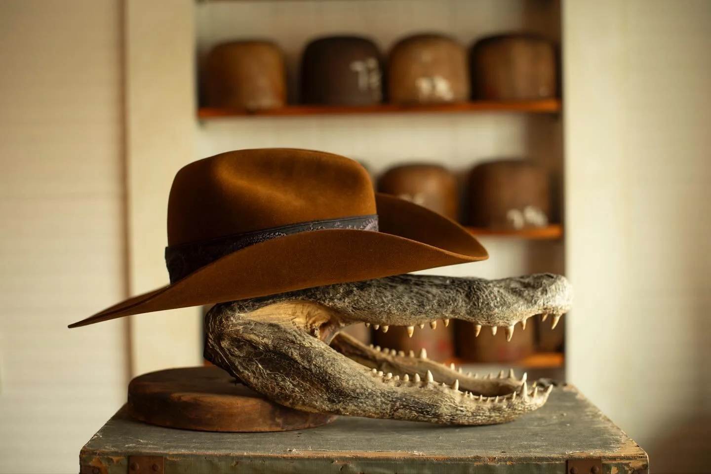 - @charleycrockett 
#TilDeathHatCo #Millinery #Ybor