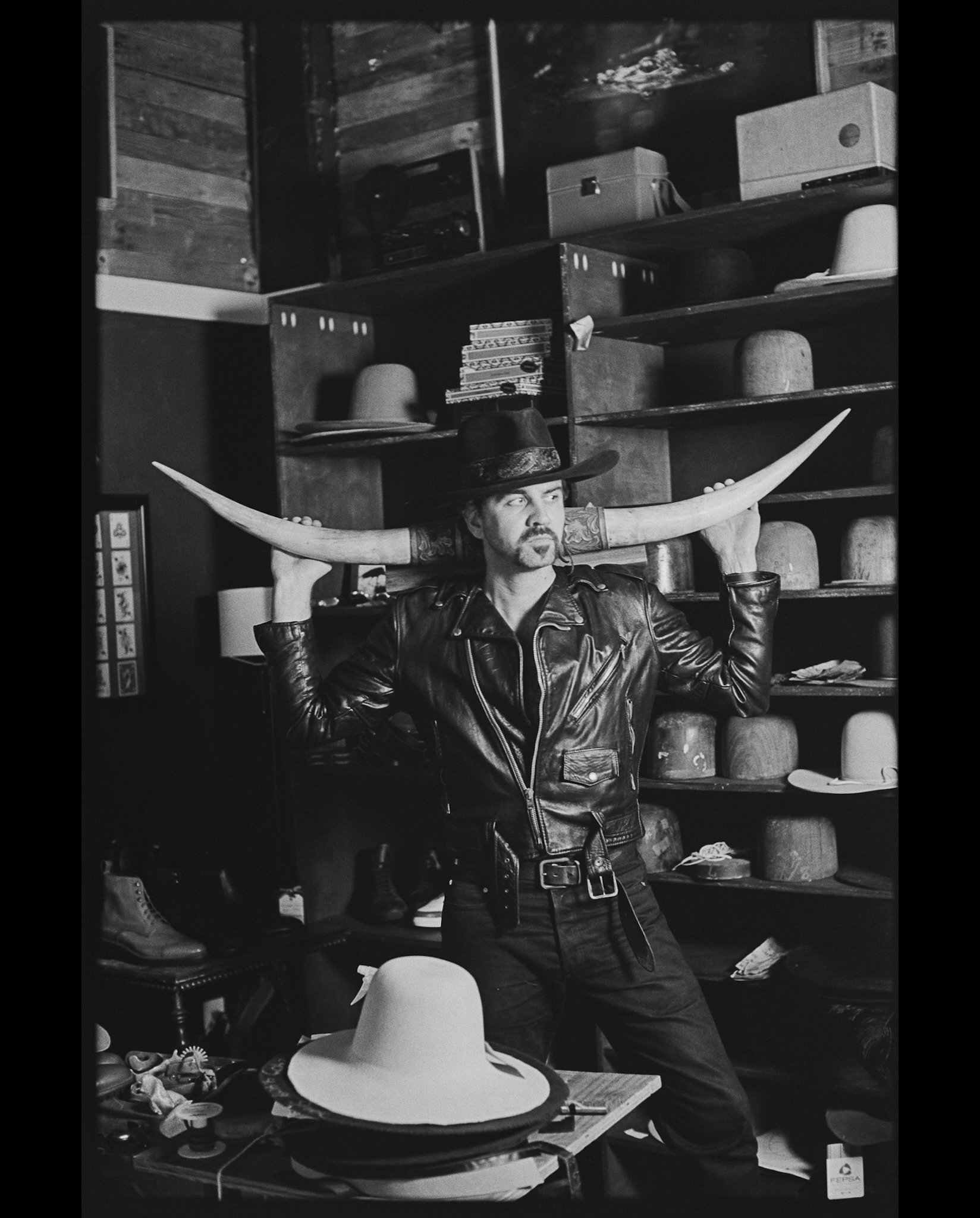 - Tell your mom I said hi.

35mm analog photography by @low_endphotography 

#TilDeathHatCo #Millinery #Ybor