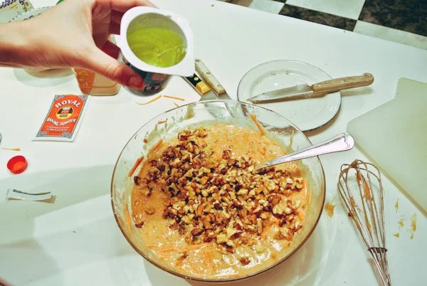 Ingredientes tarta zanahoria