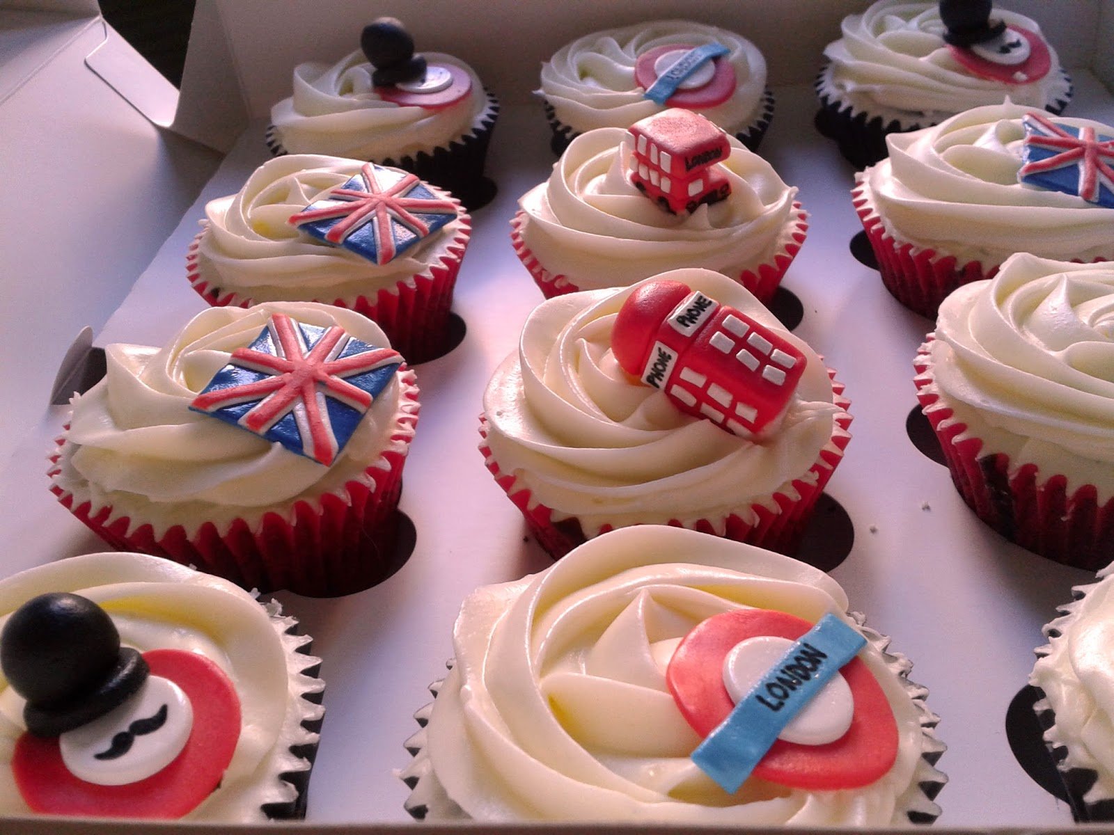 cupcakes decorados Londres