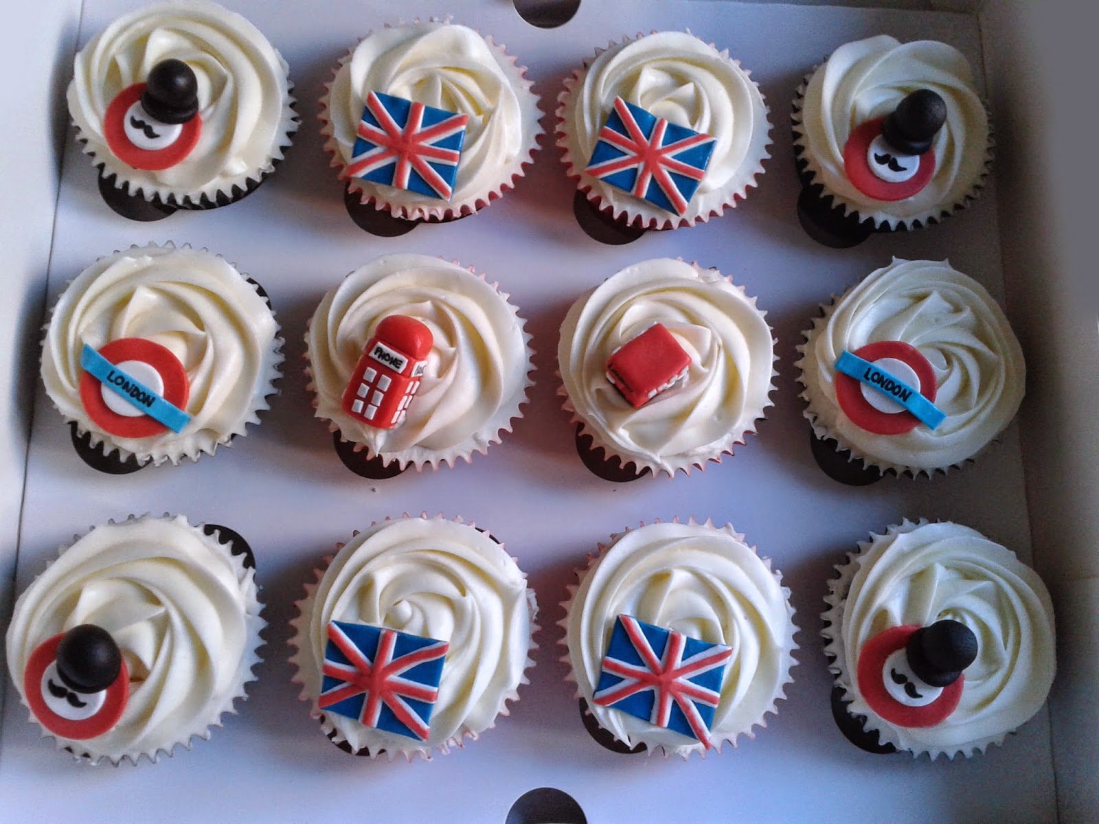 cupcakes decorados Londres