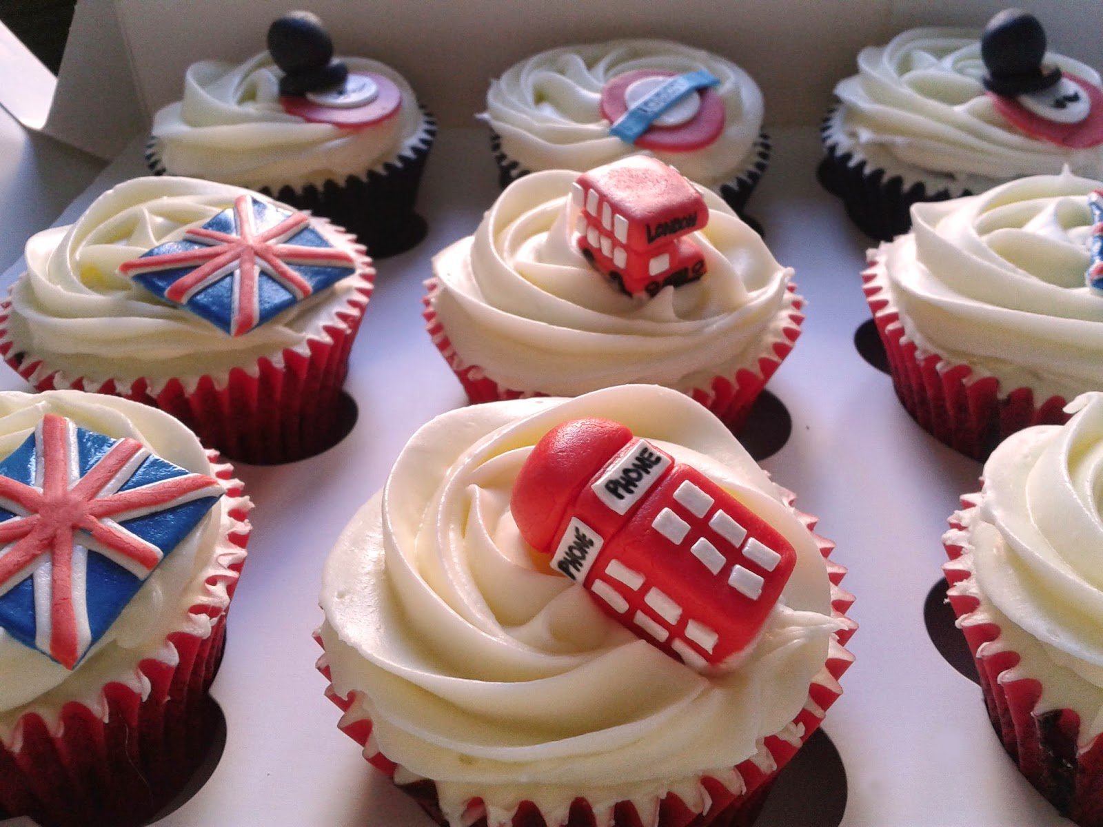 cupcakes decorados Londres
