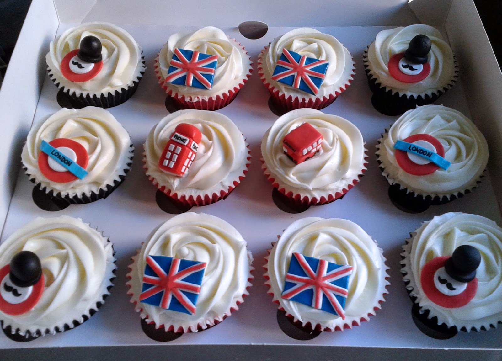 cupcakes decorados Londres