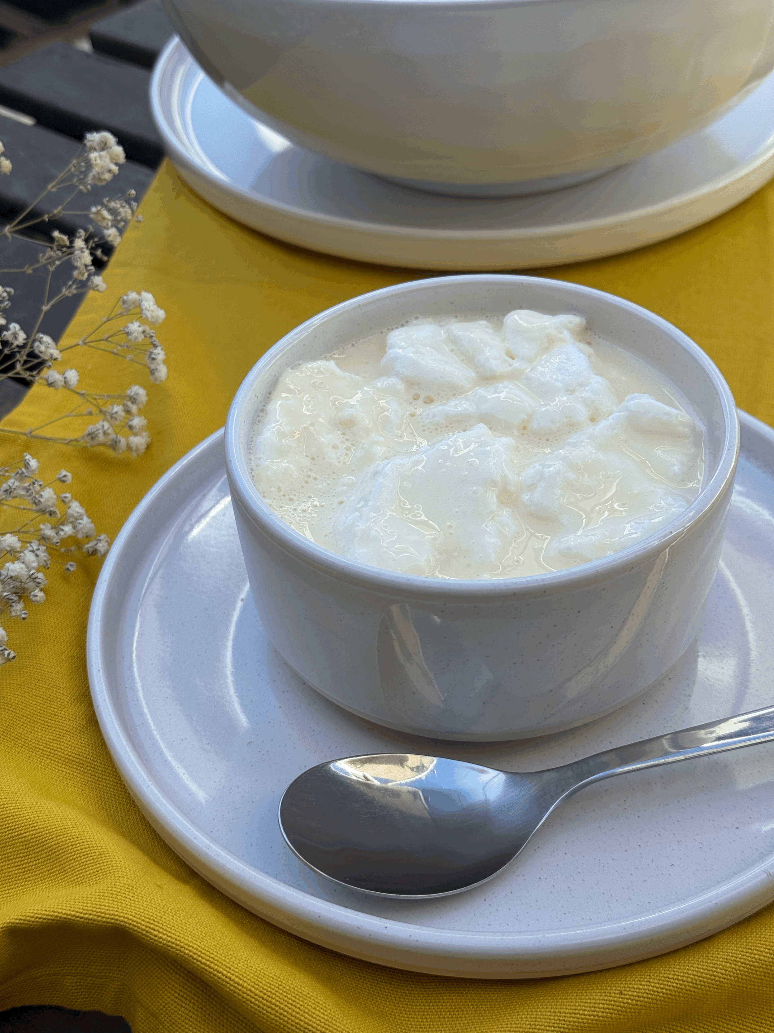 Las natillas de mi madre