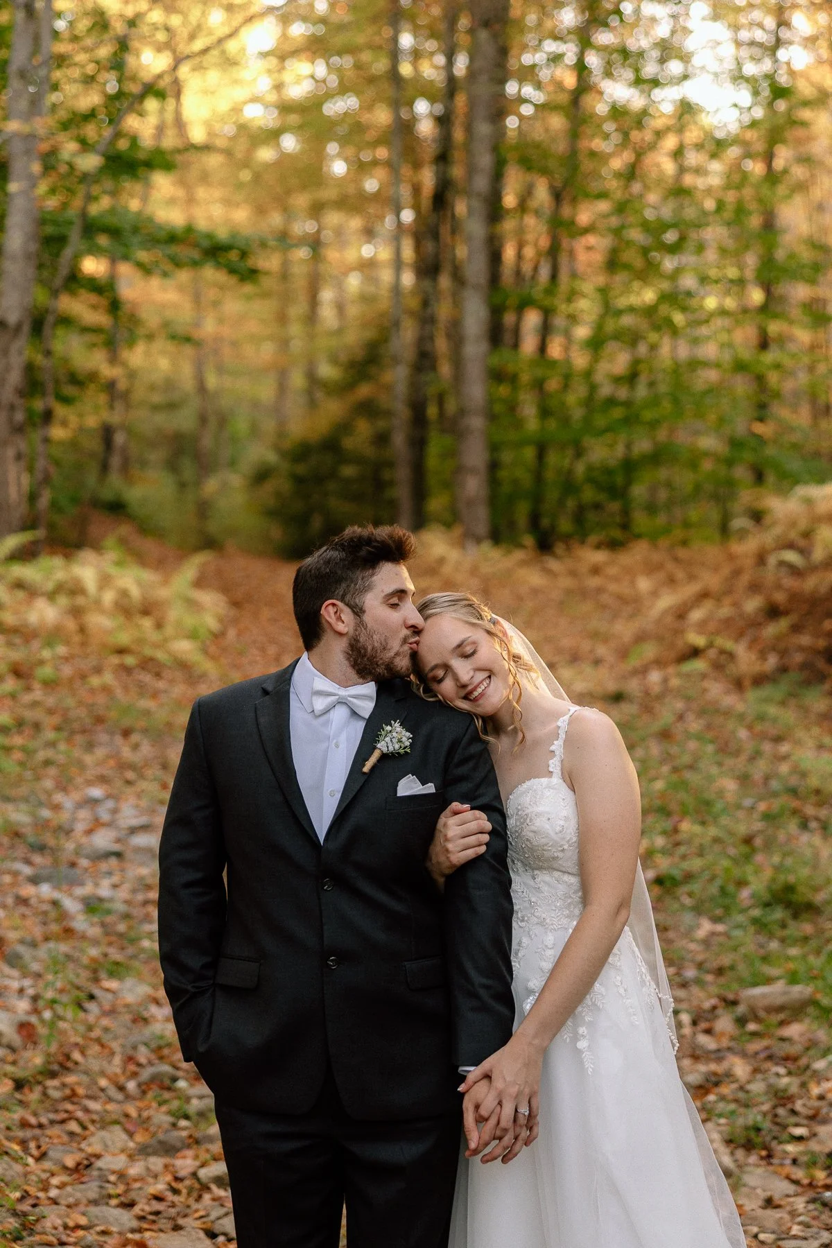 Southern Maine Wedding Photograph in the Fall