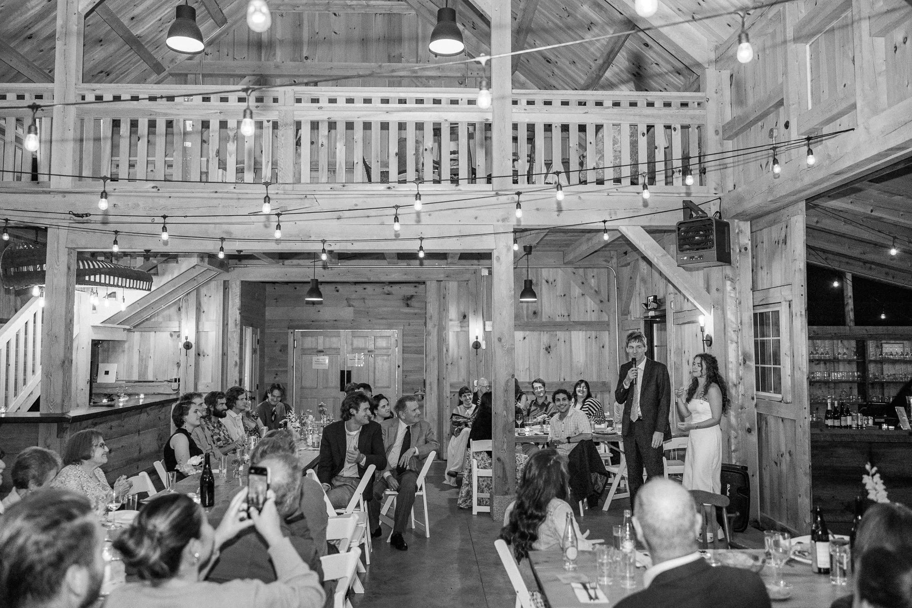 Tops'l Farm wedding rehearsal dinner