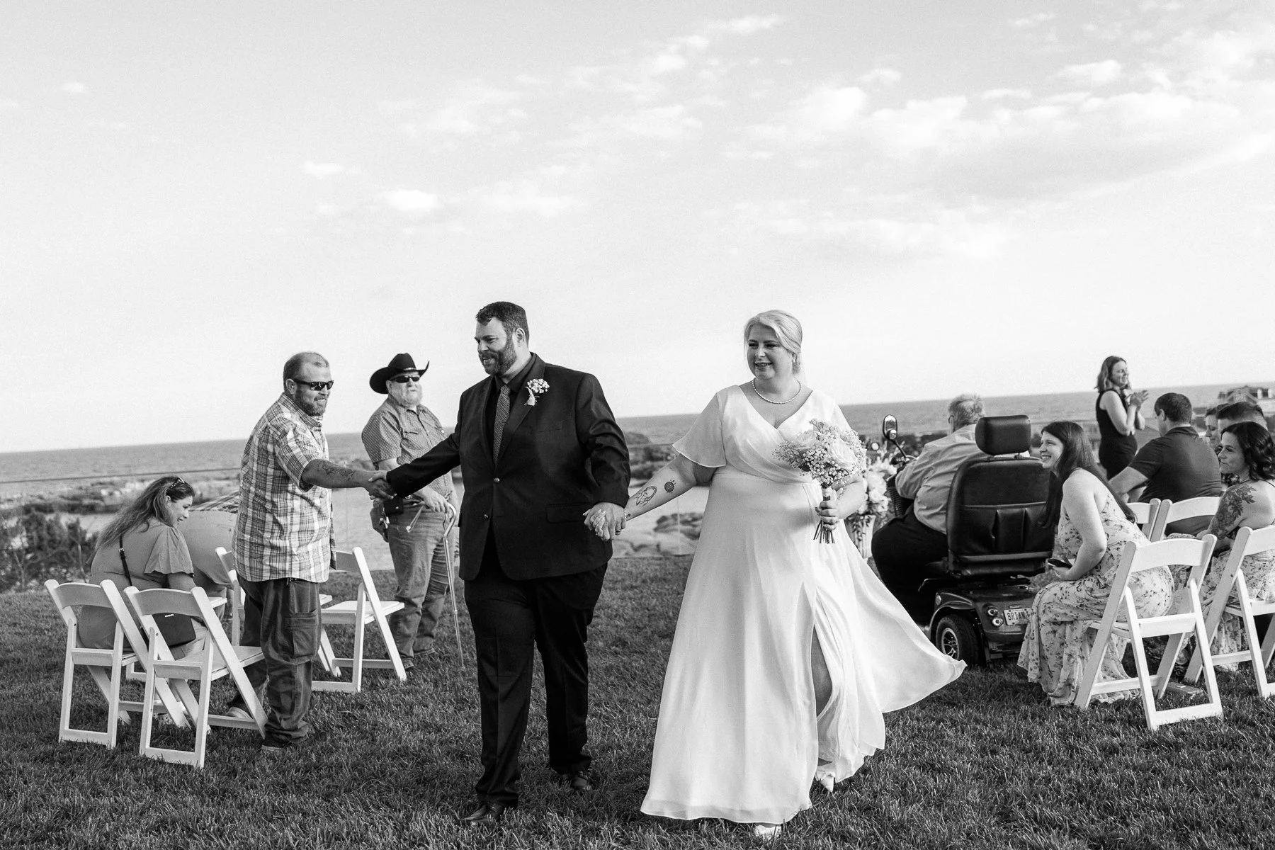 Elopement wedding ceremony York Maine