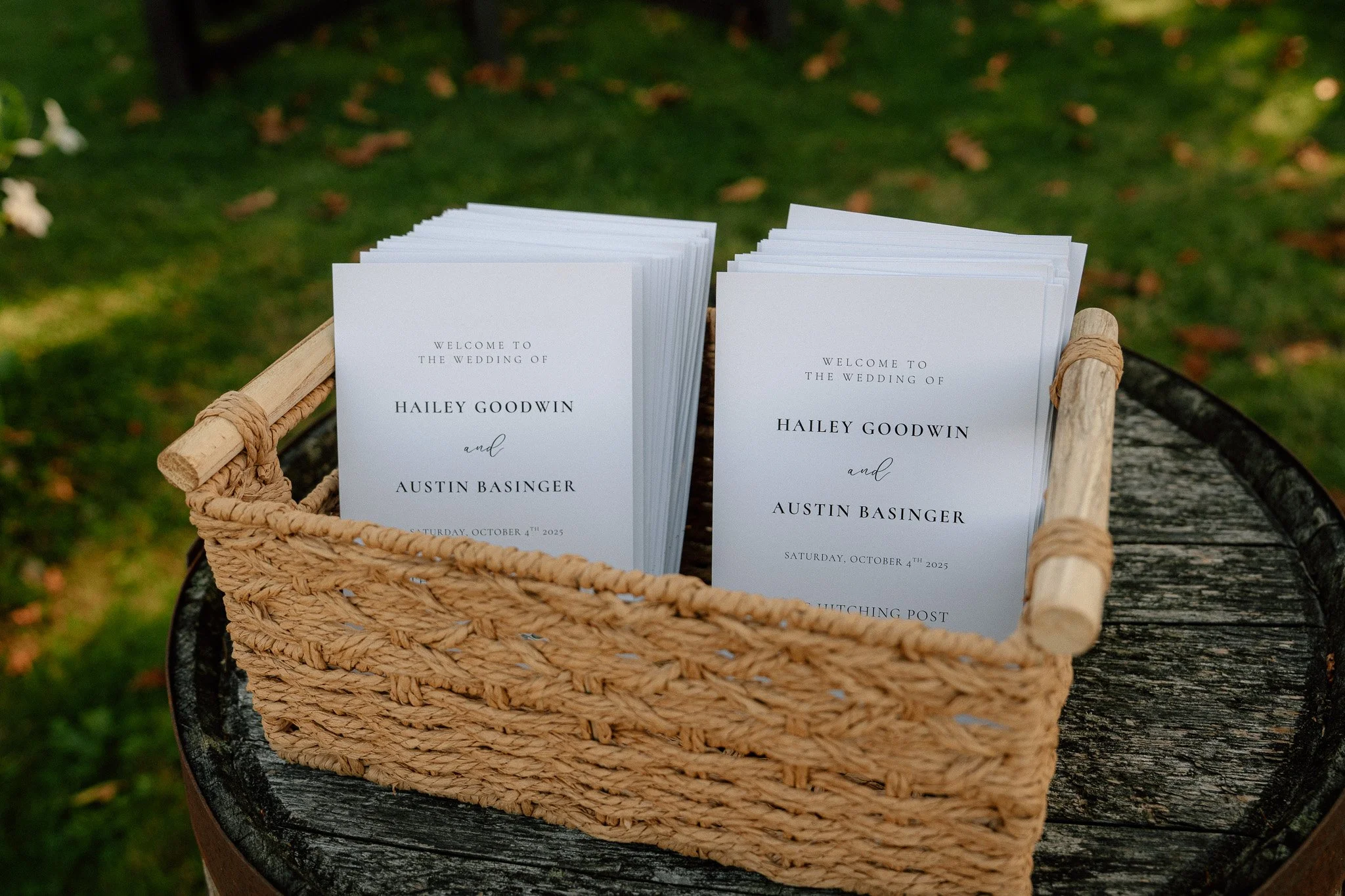 Hitching Post of Maine Wedding Details