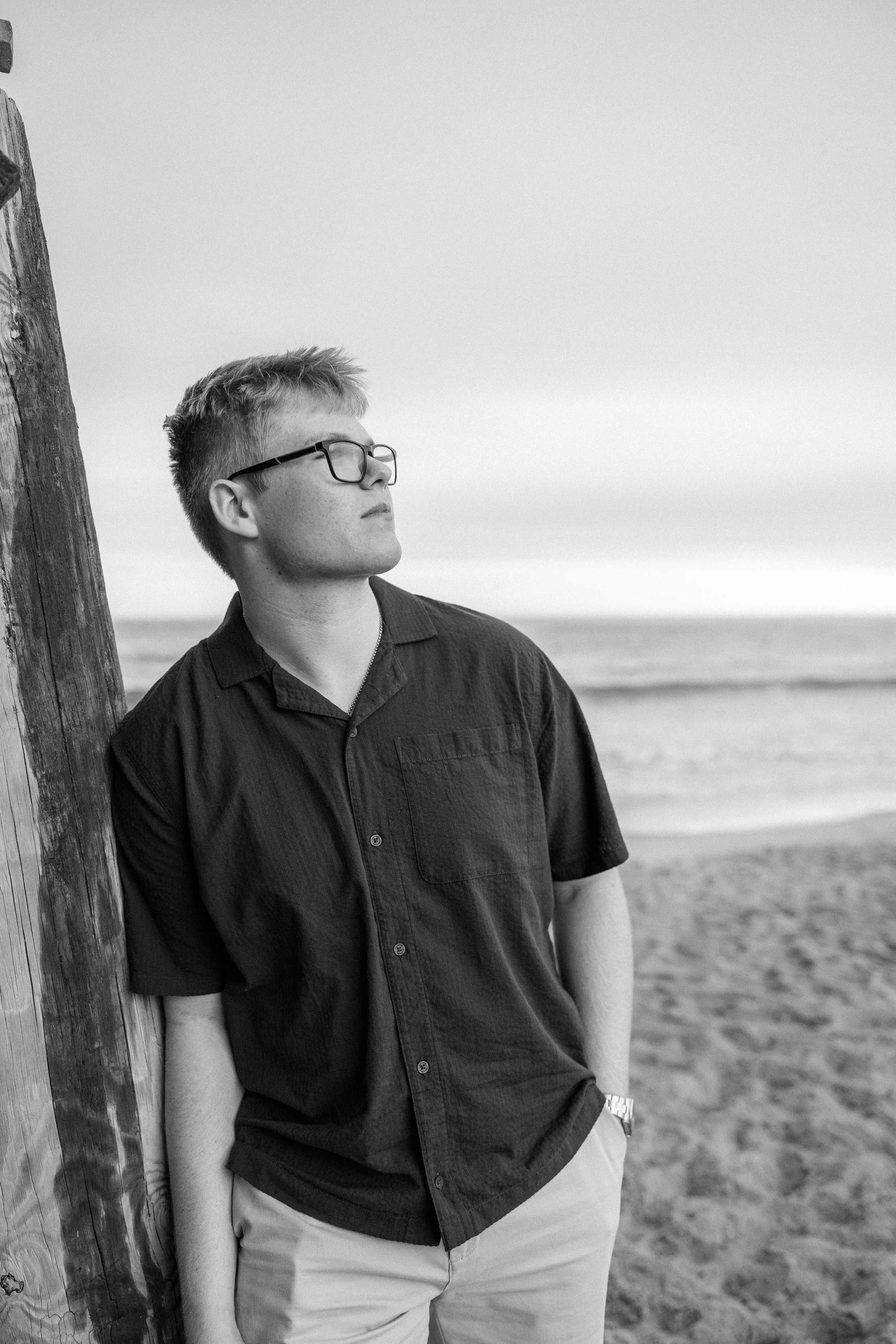 Beach Maine Senior Photo