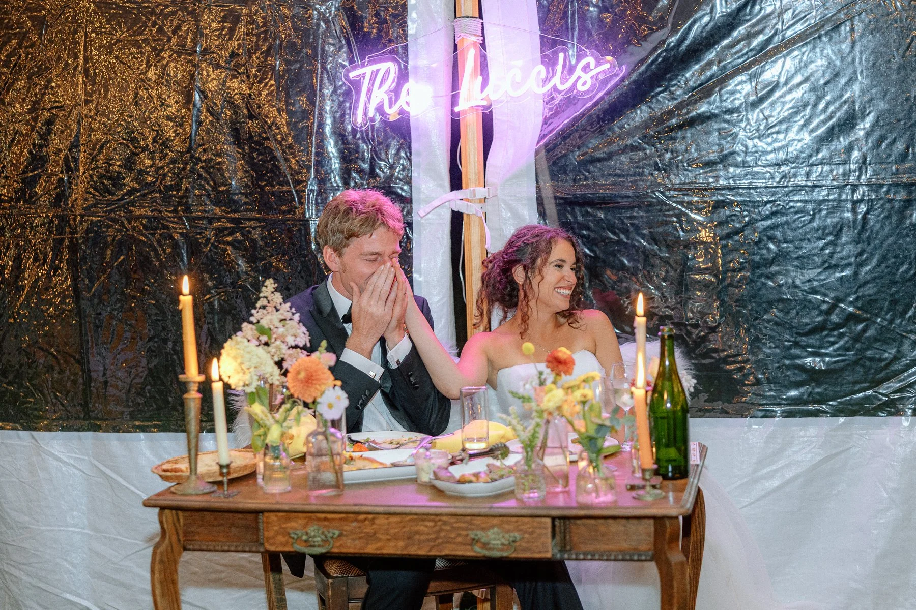 Tops'l Farm wedding speeches