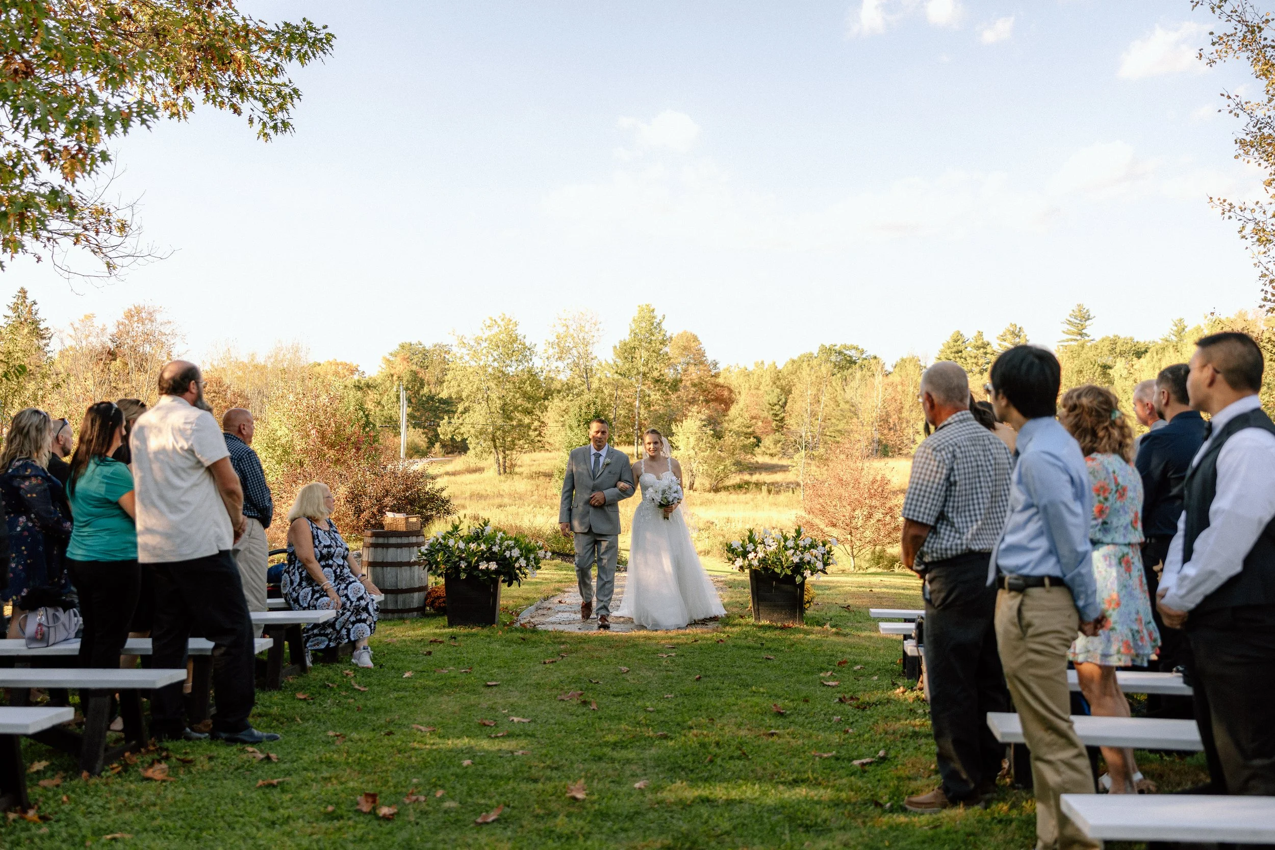 Hitching Post of Maine Wedding Ceremony