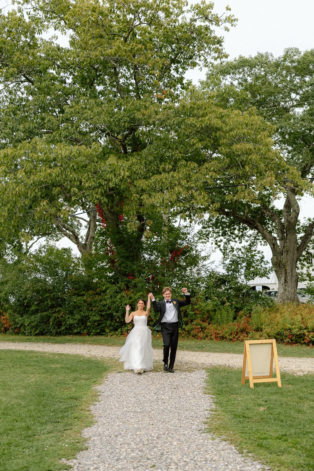 Tops'l Farm wedding reception
