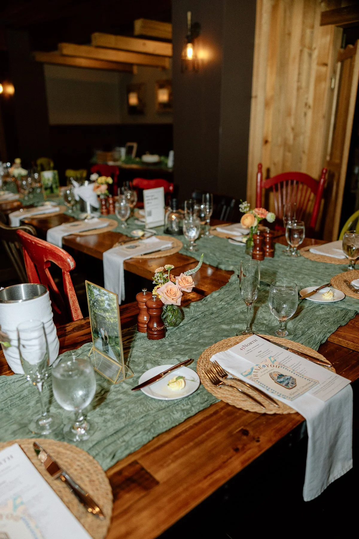 Rainy day Western Maine Wedding