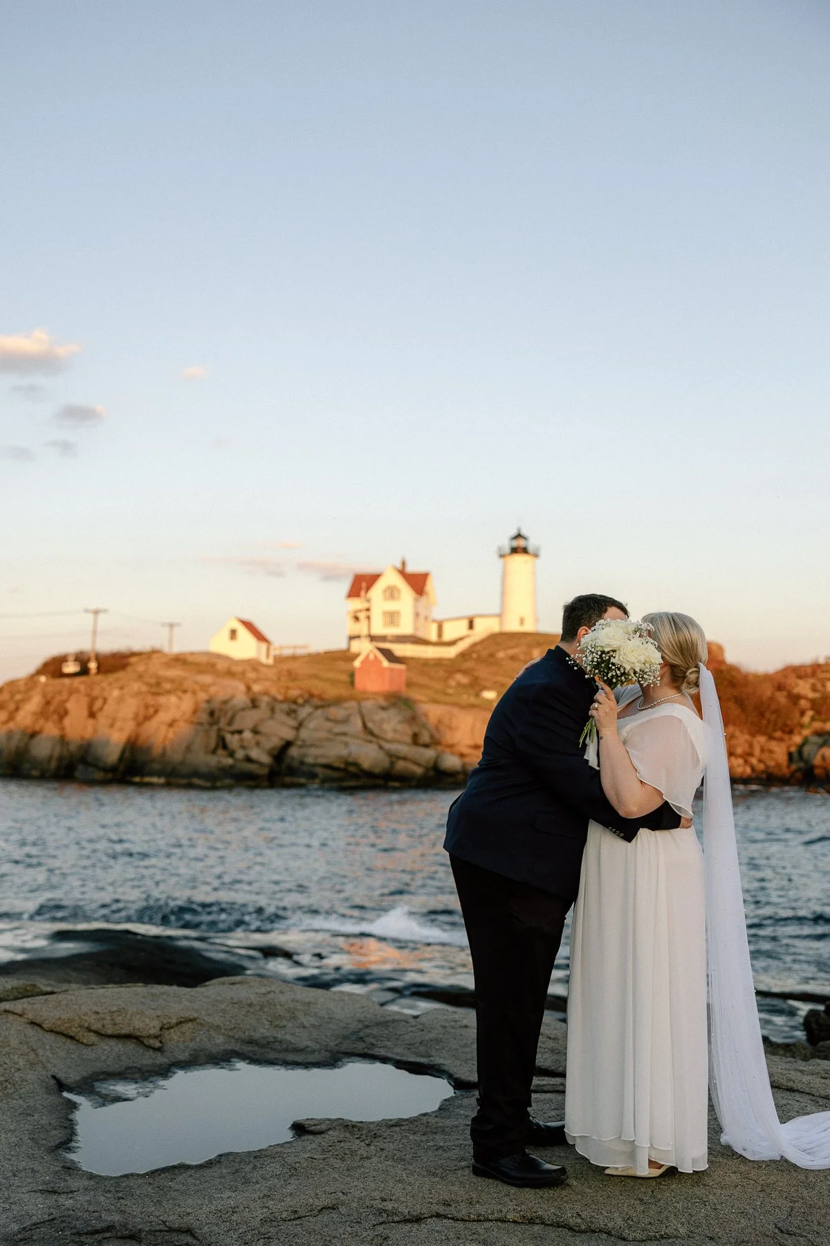 Nubble Lighthouse wedding