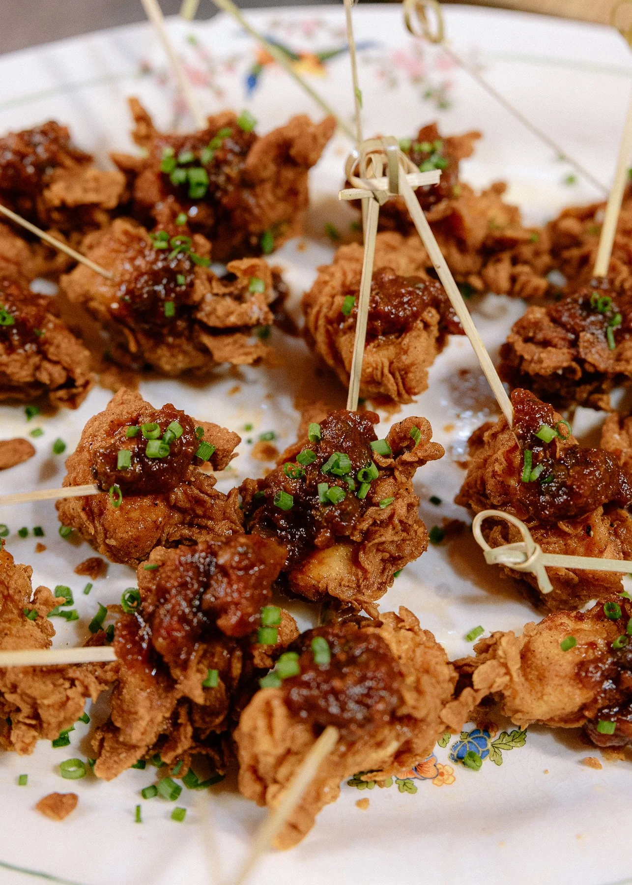 Tops'l Farm wedding appetizer