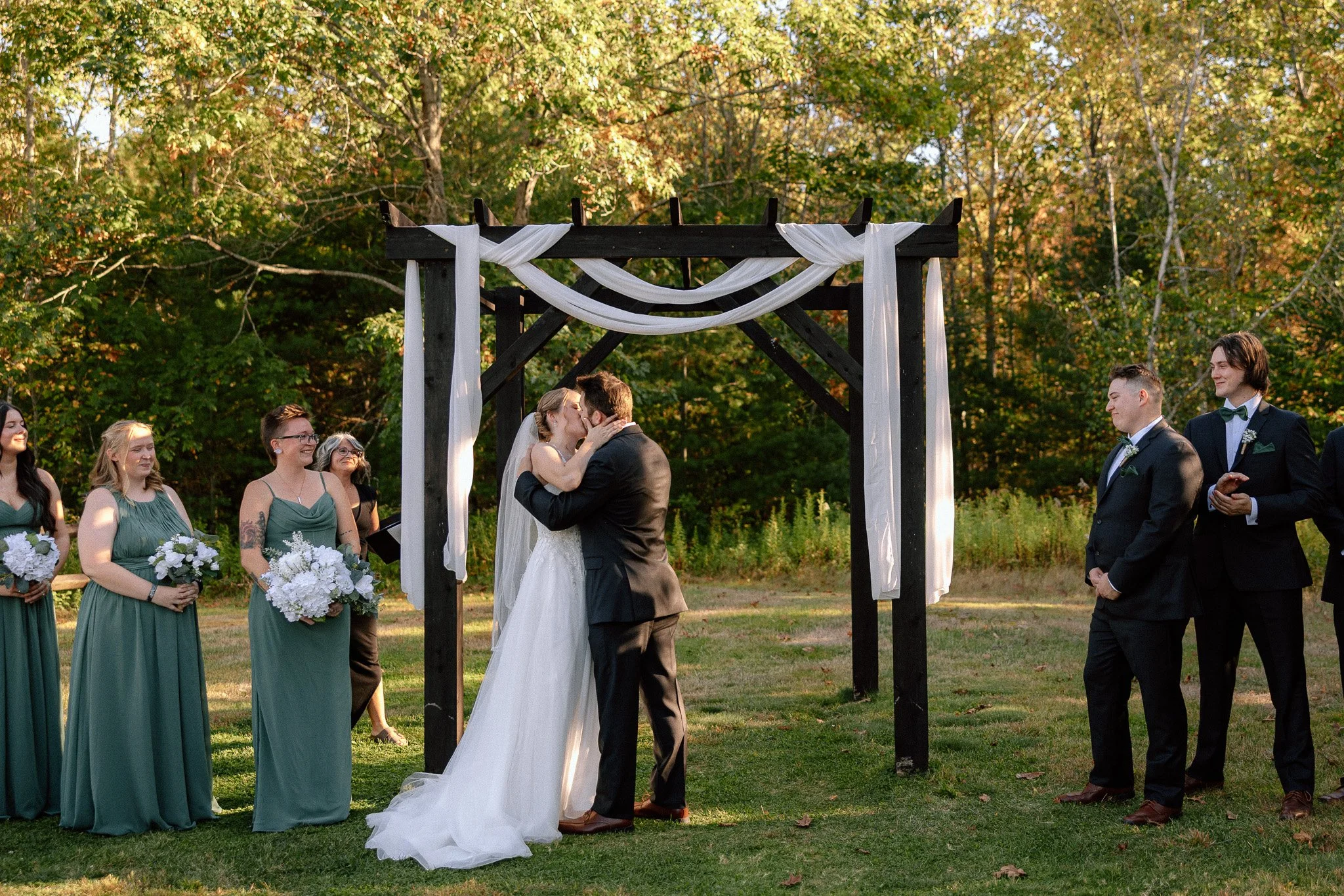 Hitching Post of Maine Wedding Ceremony