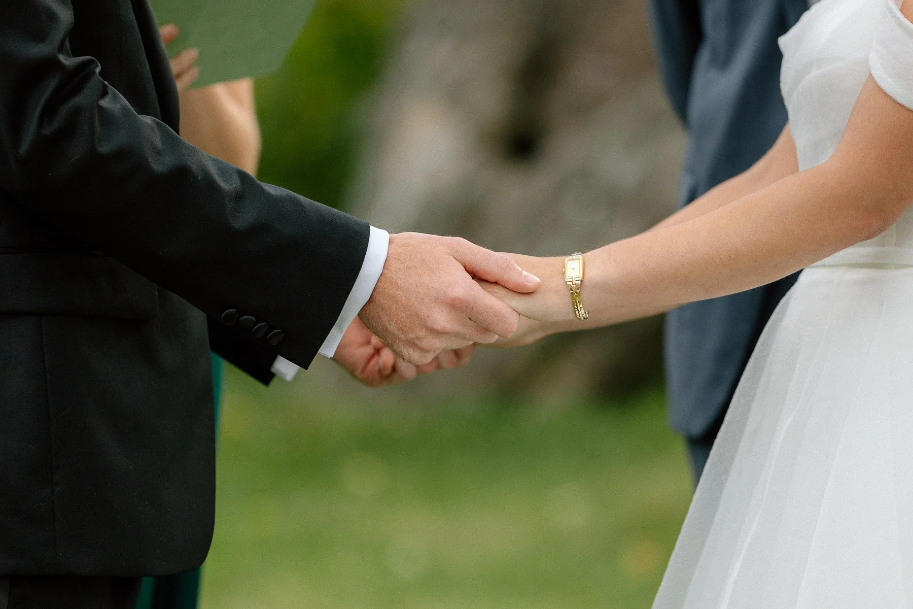 Tops'l Farm wedding ceremony