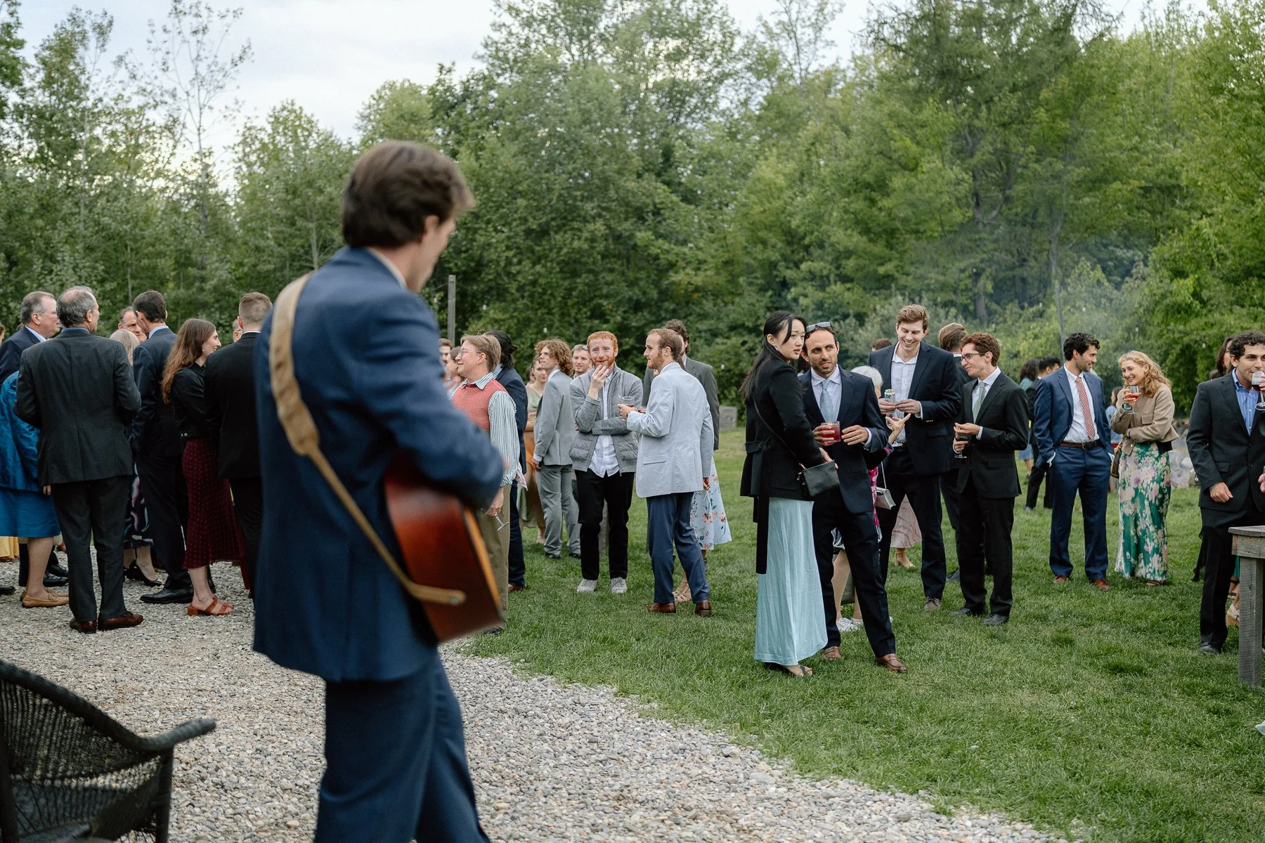Tops'l Farm wedding reception