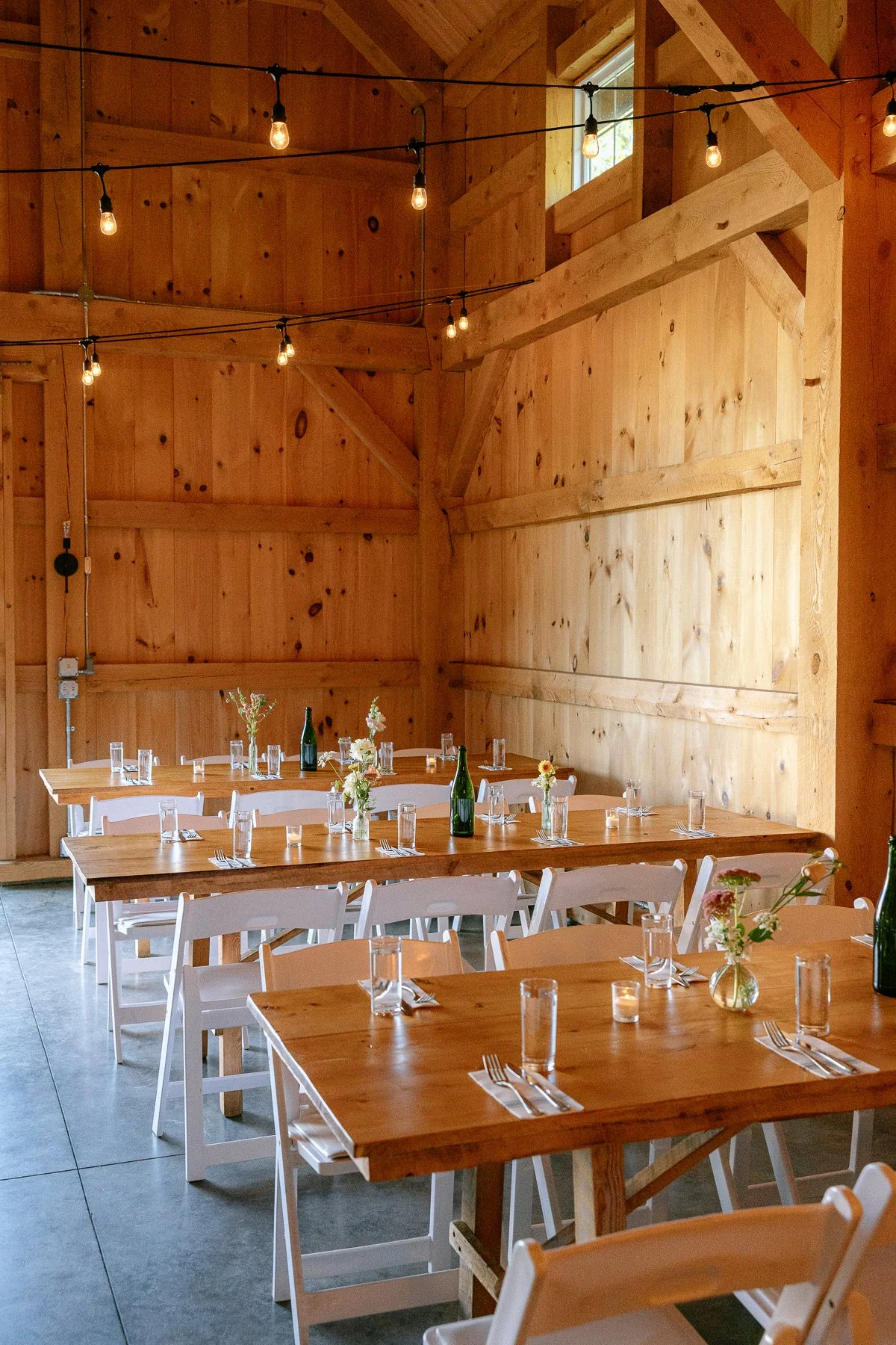 Tops'l Farm wedding rehearsal dinner