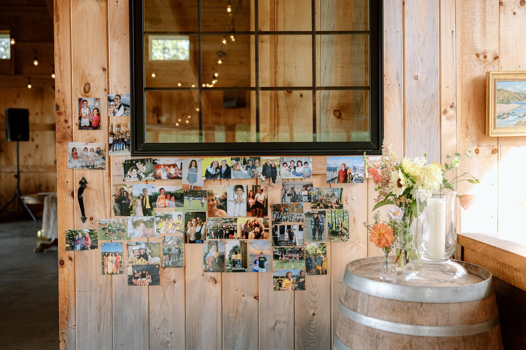 Tops'l Farm wedding reception