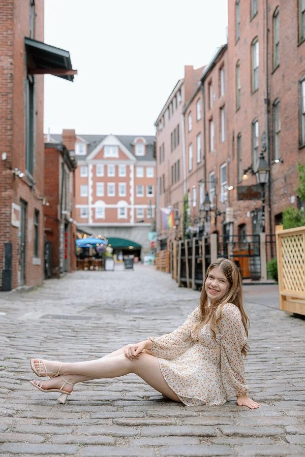 Urban Maine Senior Portrait