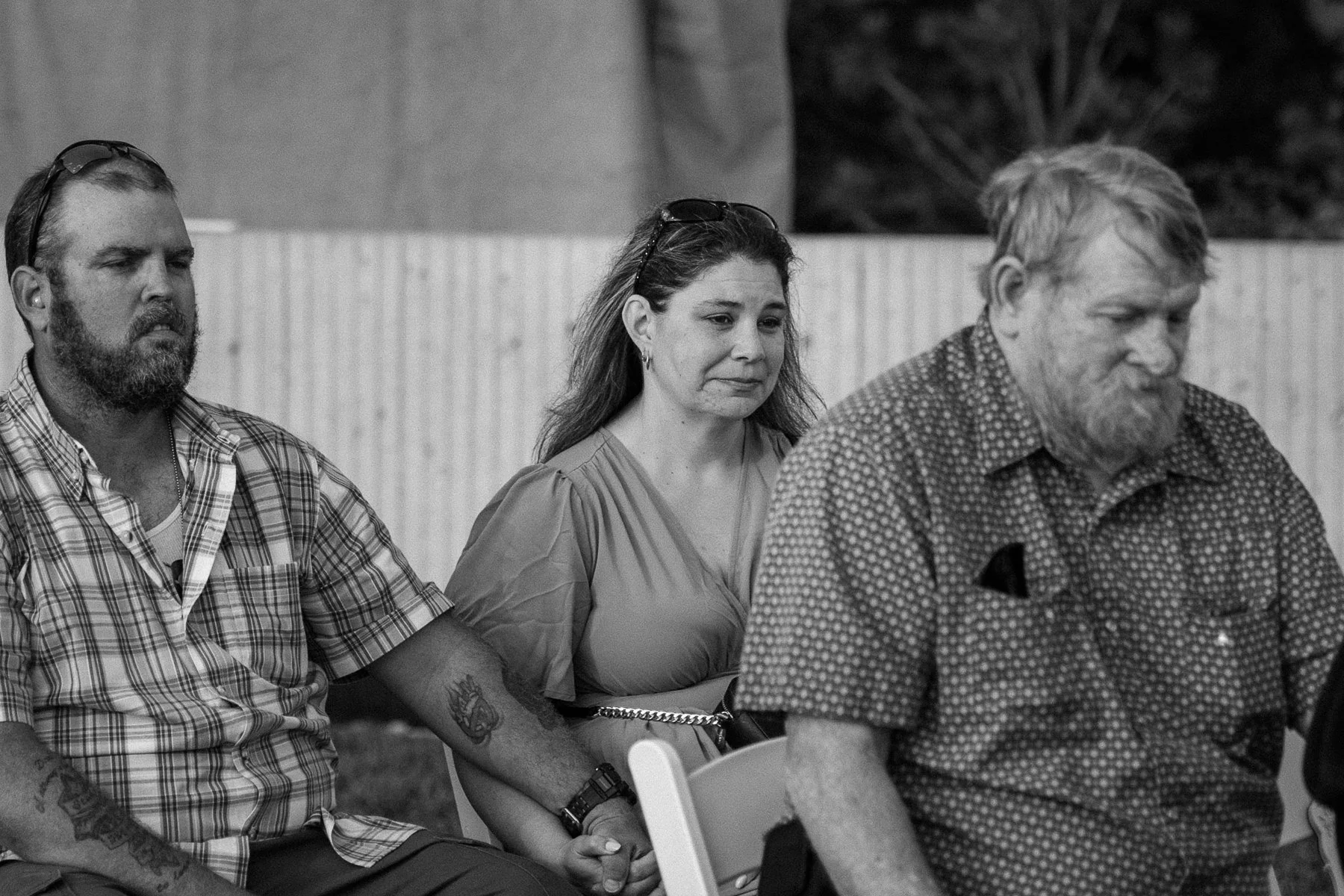 Wedding Guest at ceremony at The Viewpoint Hotel