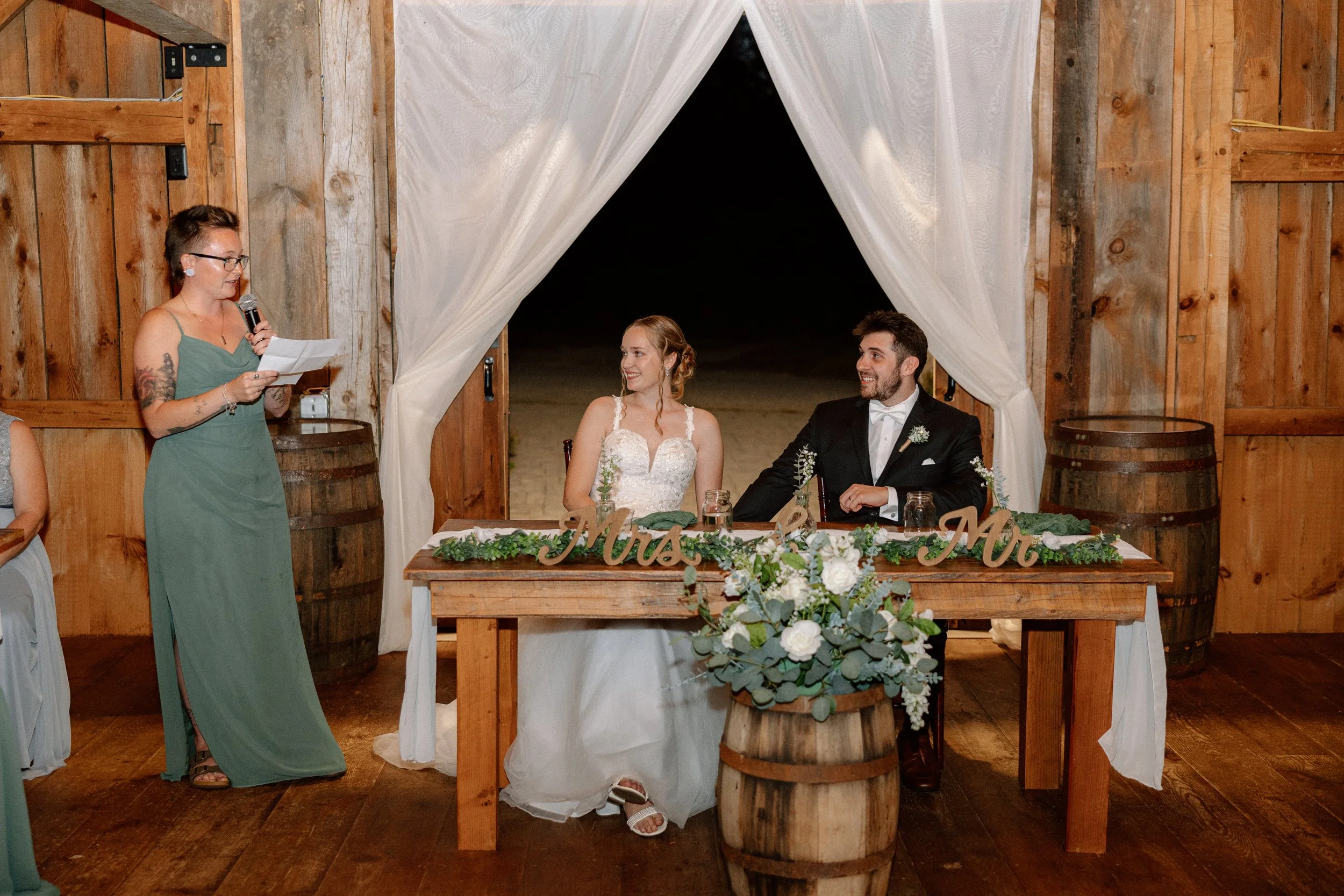 Hitching Post of Maine Wedding Reception