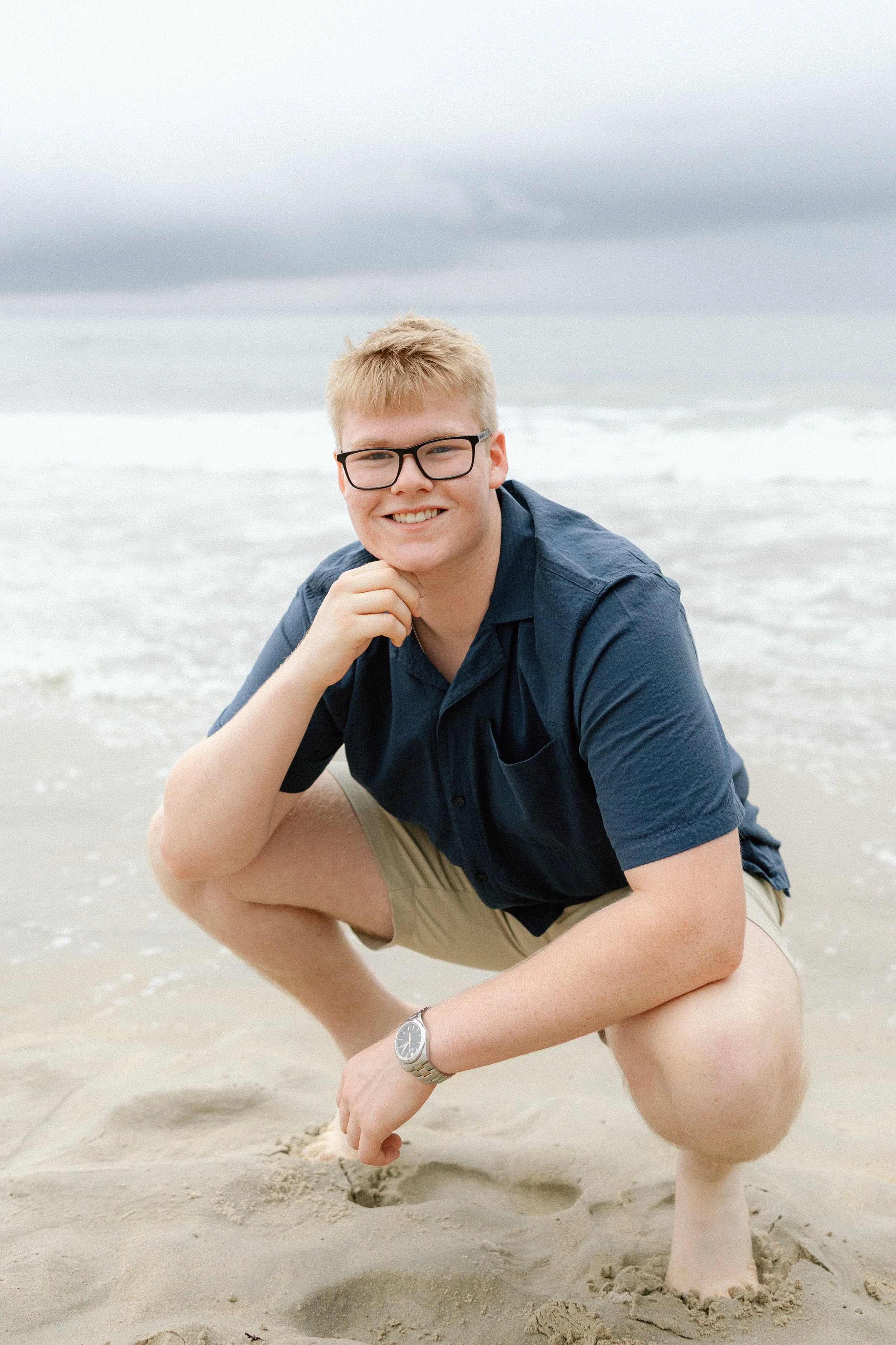 Beach Maine Senior Photo