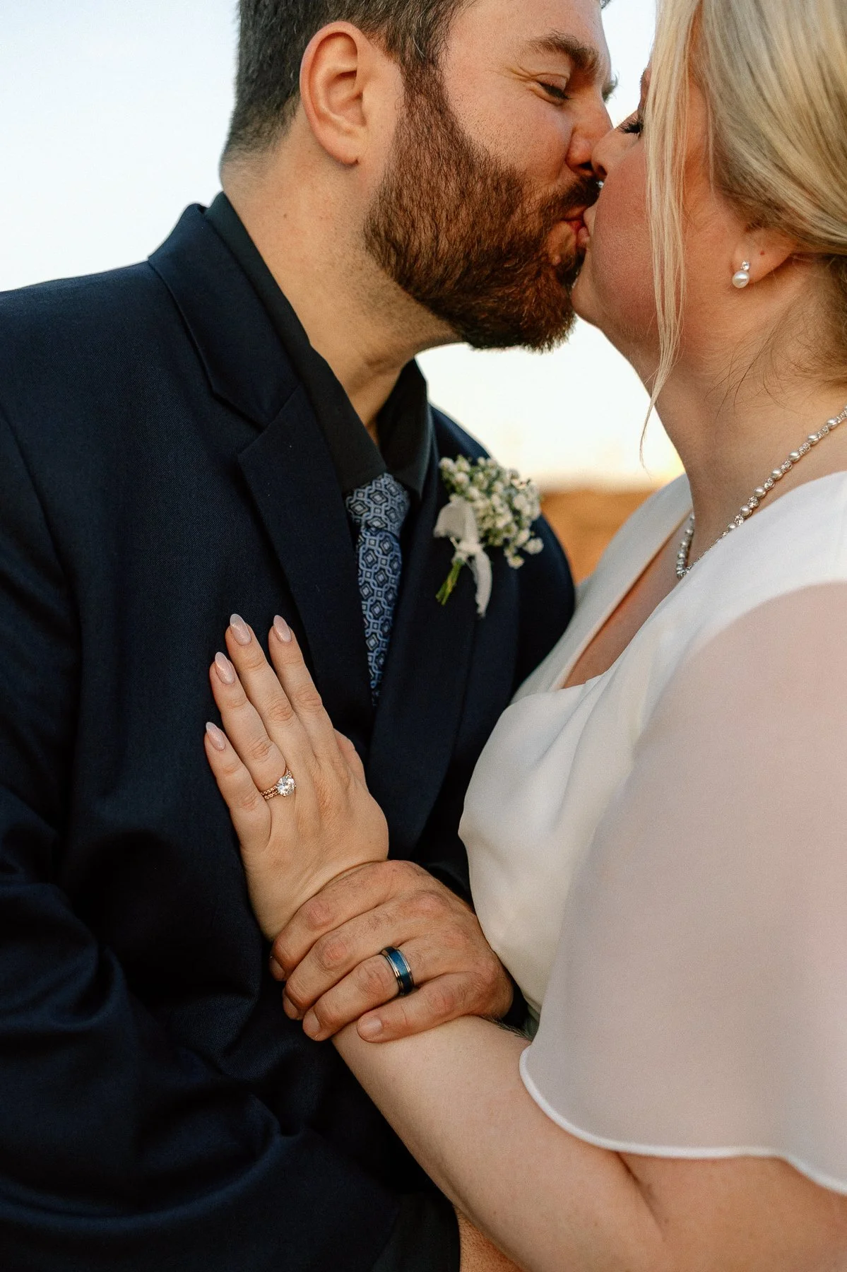 York Maine Wedding Portrait