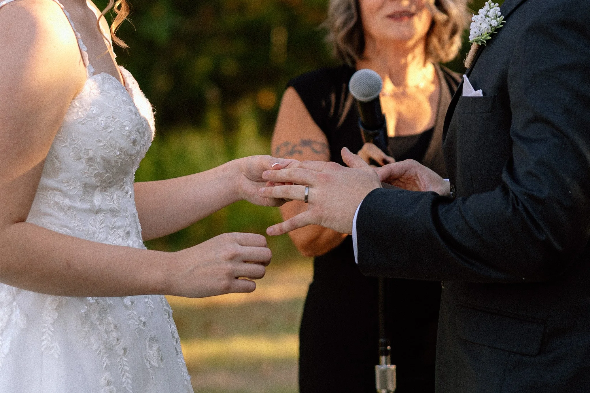 Hitching Post of Maine Wedding Ceremony