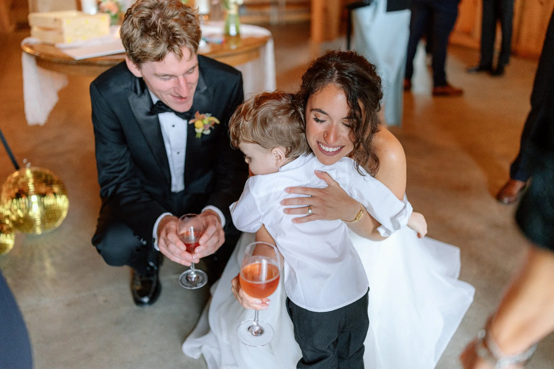 Tops'l Farm wedding reception