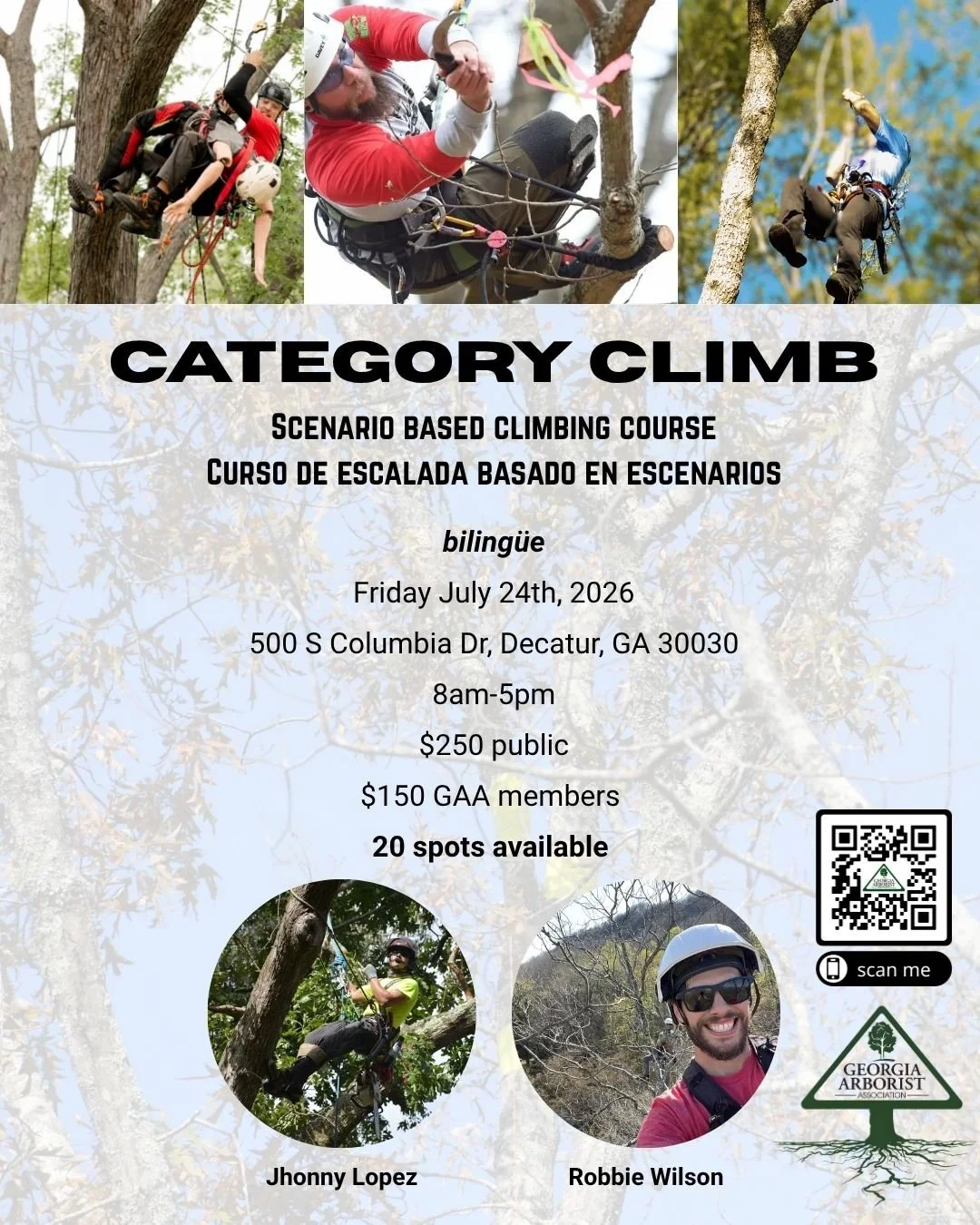 Category Climb: Scenario based climbing course   