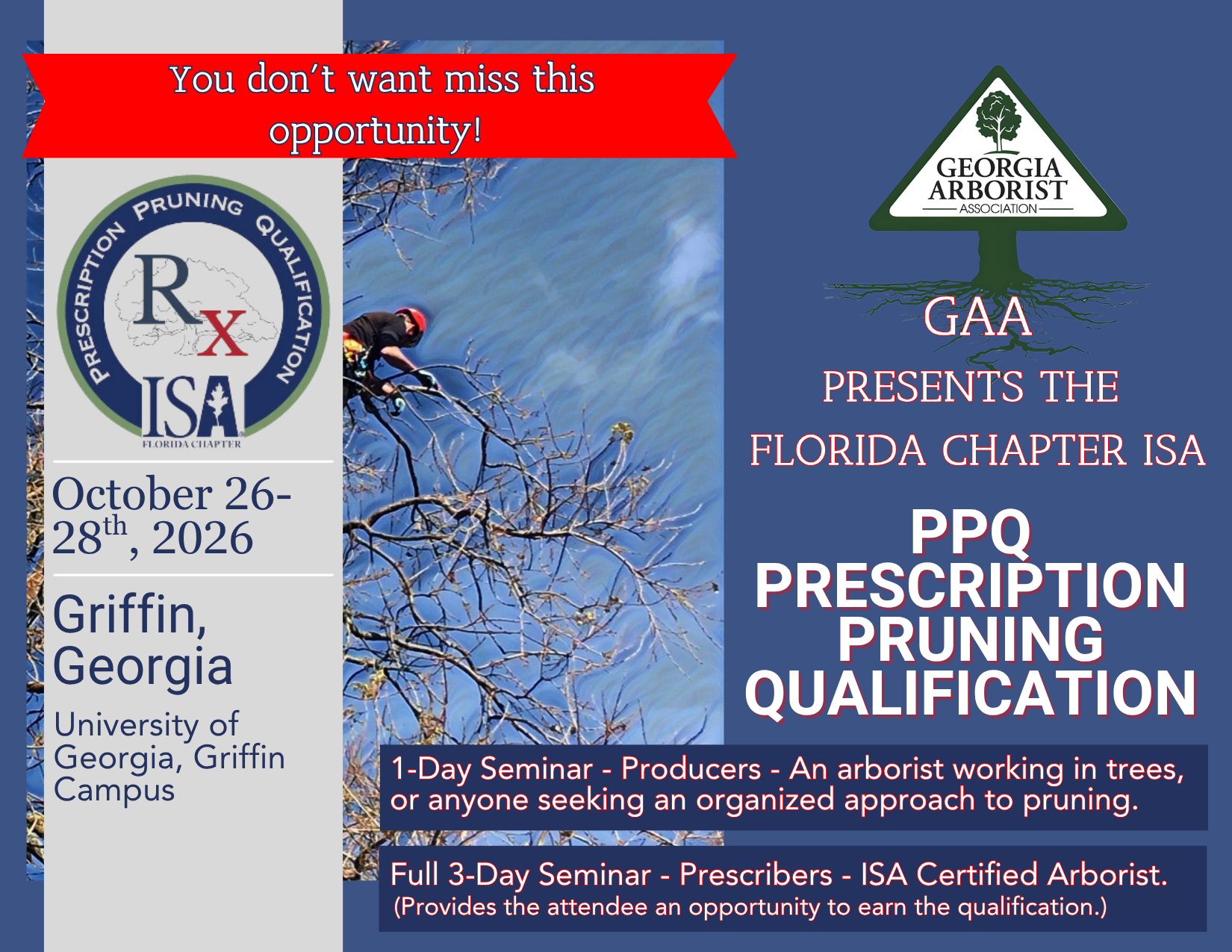 Prescription Pruning Qualification 