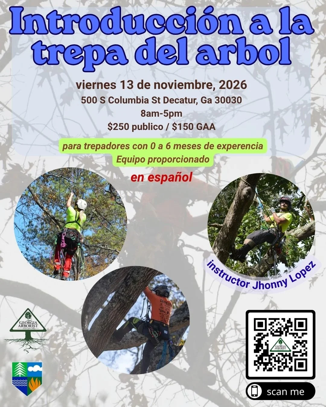 [Spanish] Introduction to Climbing; Introduccion a la trepa del arbol&nbsp;