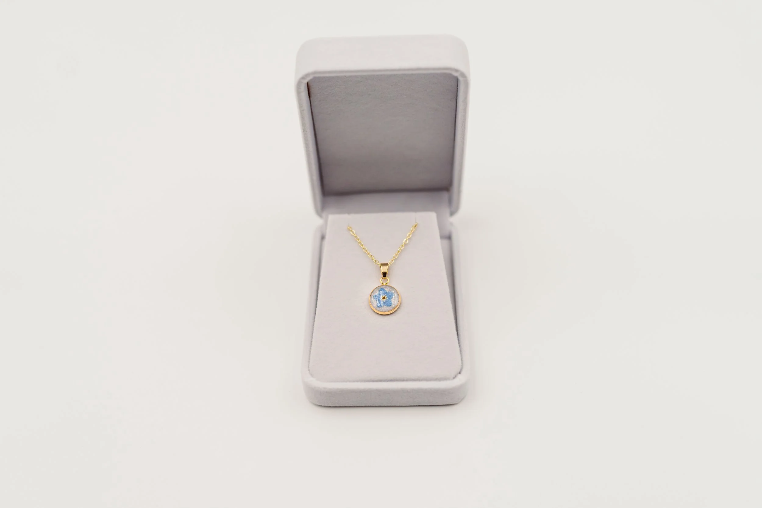 Forget-Me-Not Flower Necklace