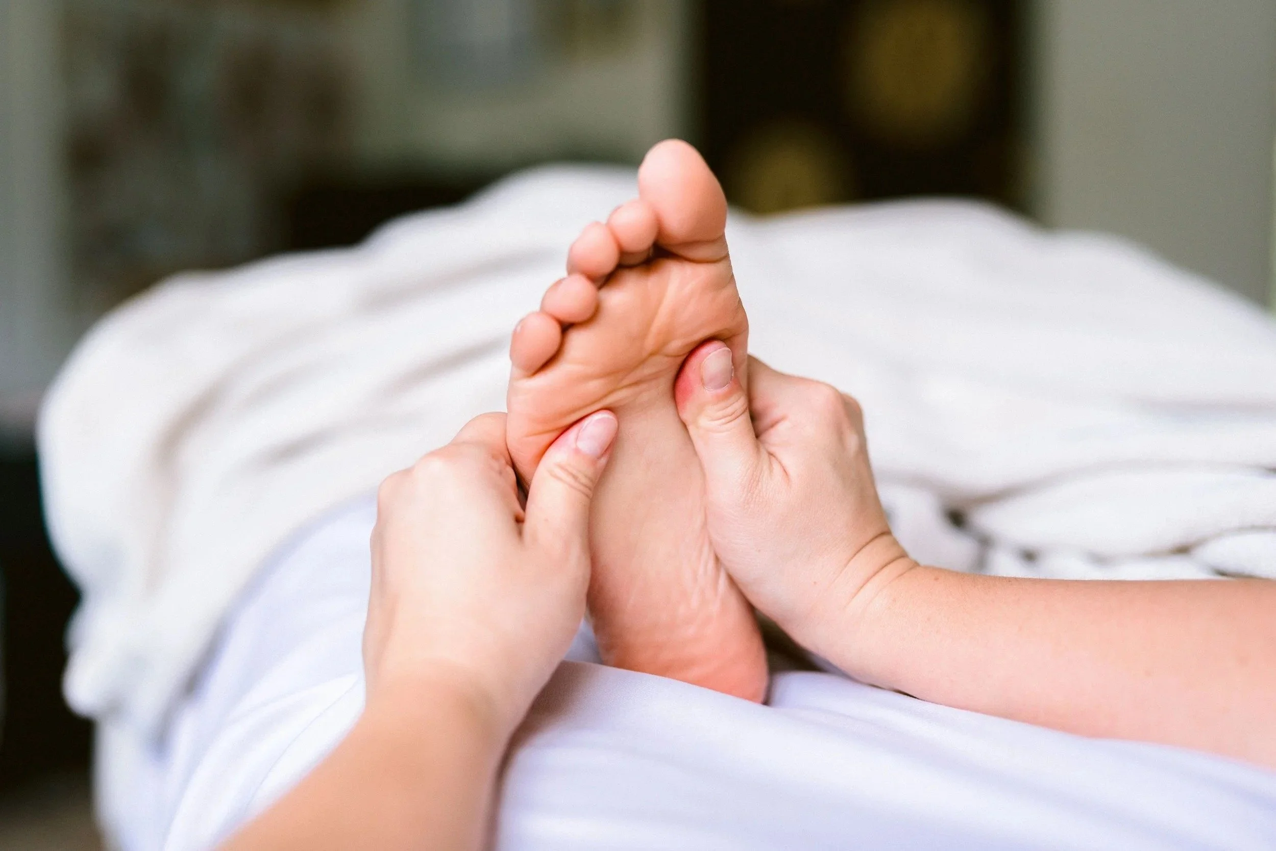 Massage therapy session at Colysa Therapies